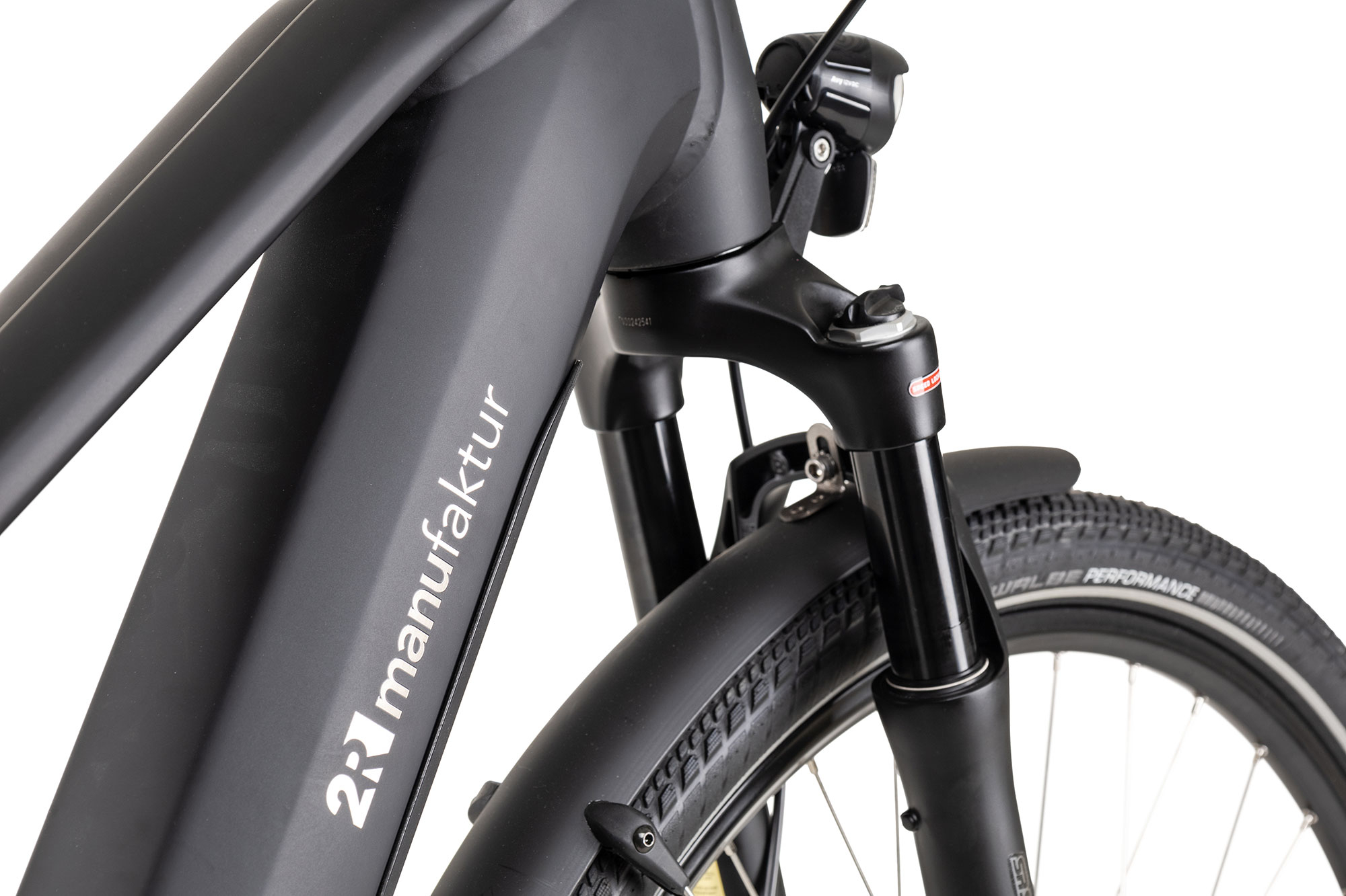 2R Manufaktur ELX 11 Trapez 46 cm | black matt/brushed silver