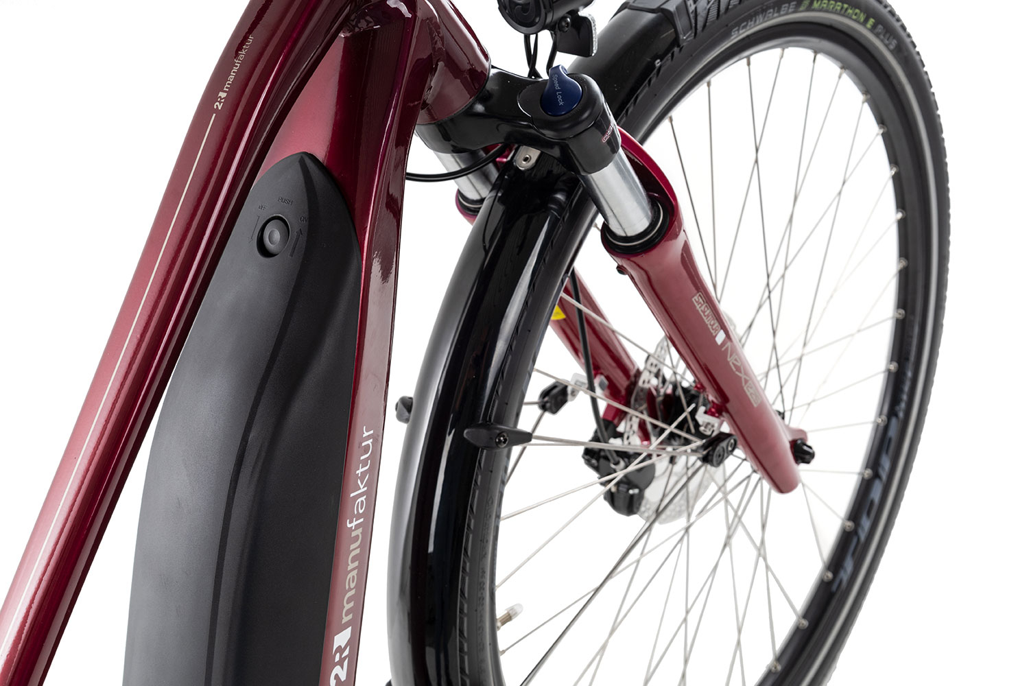 2R Manufaktur ELX 9 Trapez 51 cm | parisienne red/champagne/white | 28 Zoll