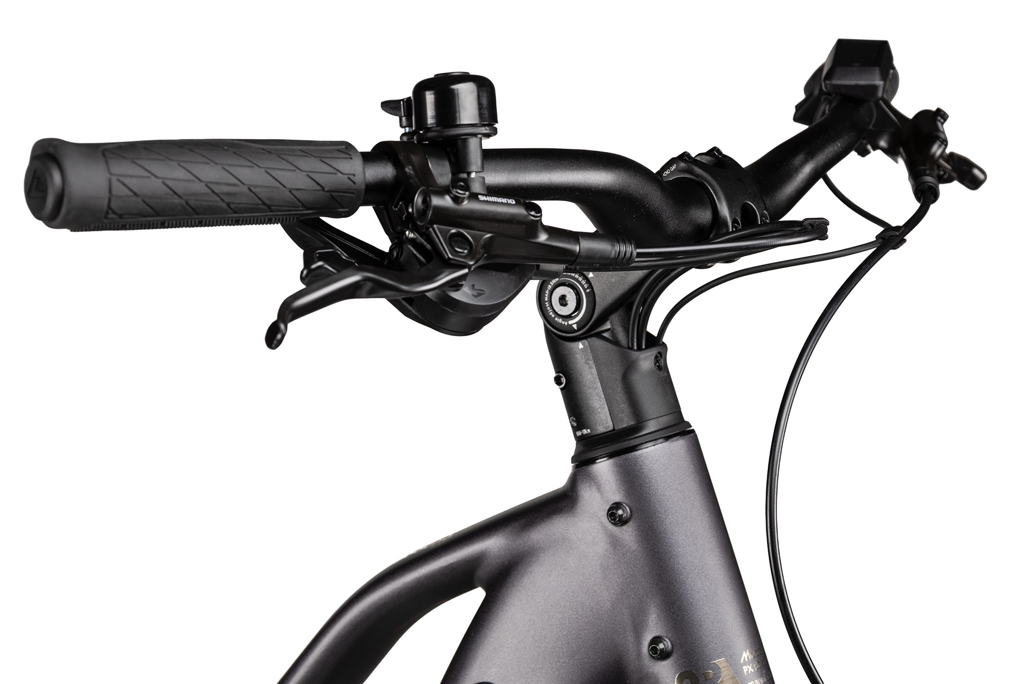 2R Manufaktur Modena PX 800 Trapez 56 cm | metallic grey matt