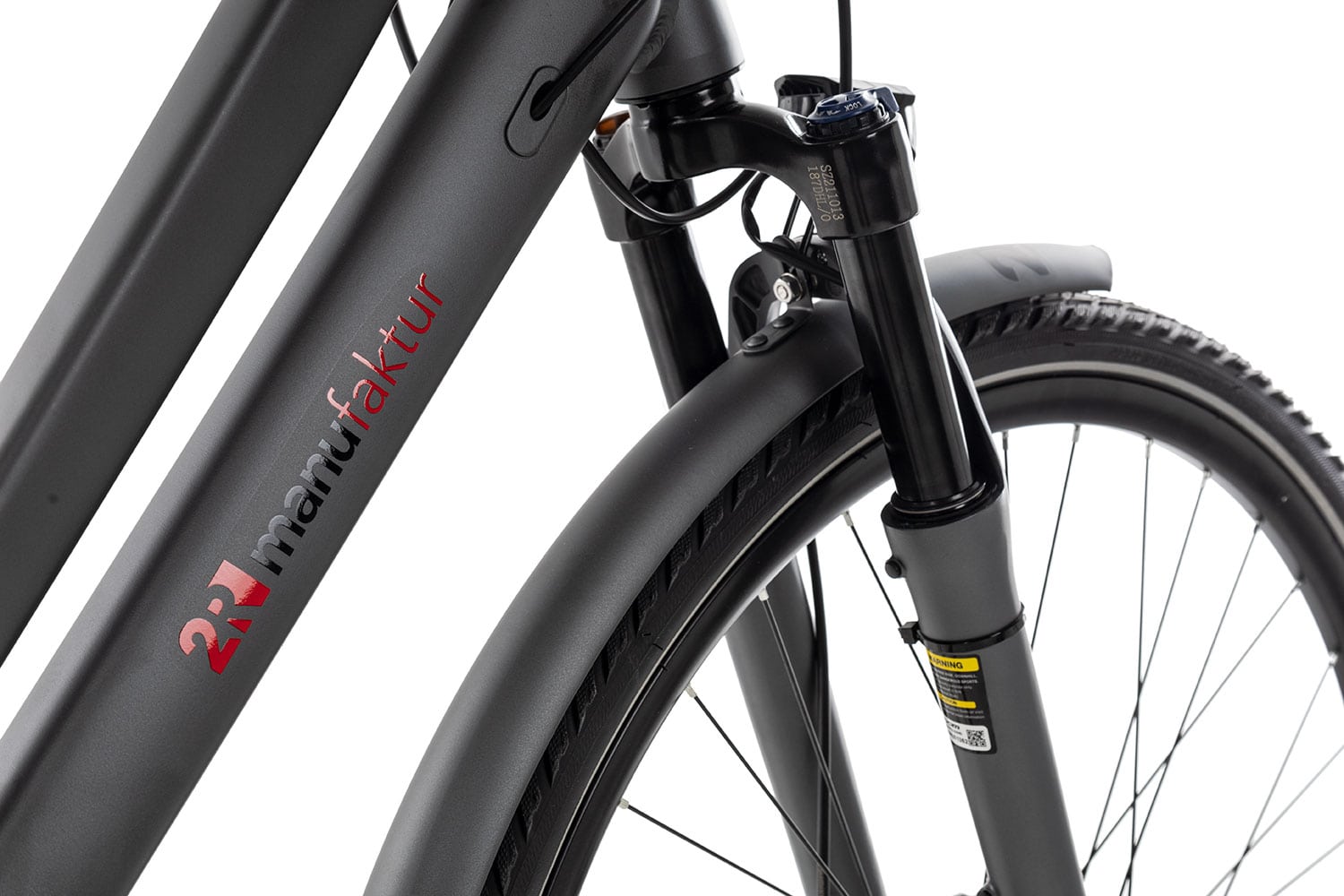 2R Manufaktur TLX24 Trapez 50 cm | grey matt | 28 Zoll