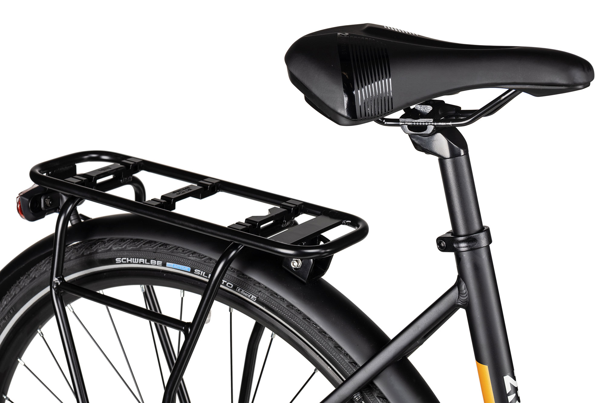 2R Manufaktur TRS FOUR Wave 46 cm | black matt/orange grey matt