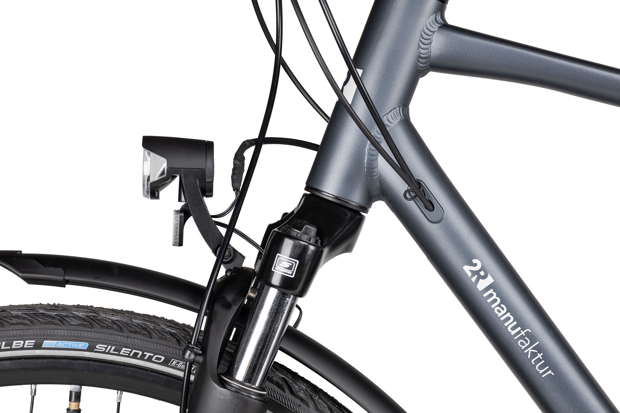 2R Manufaktur TRS GO 56 cm | dark grey matt/grey black matt