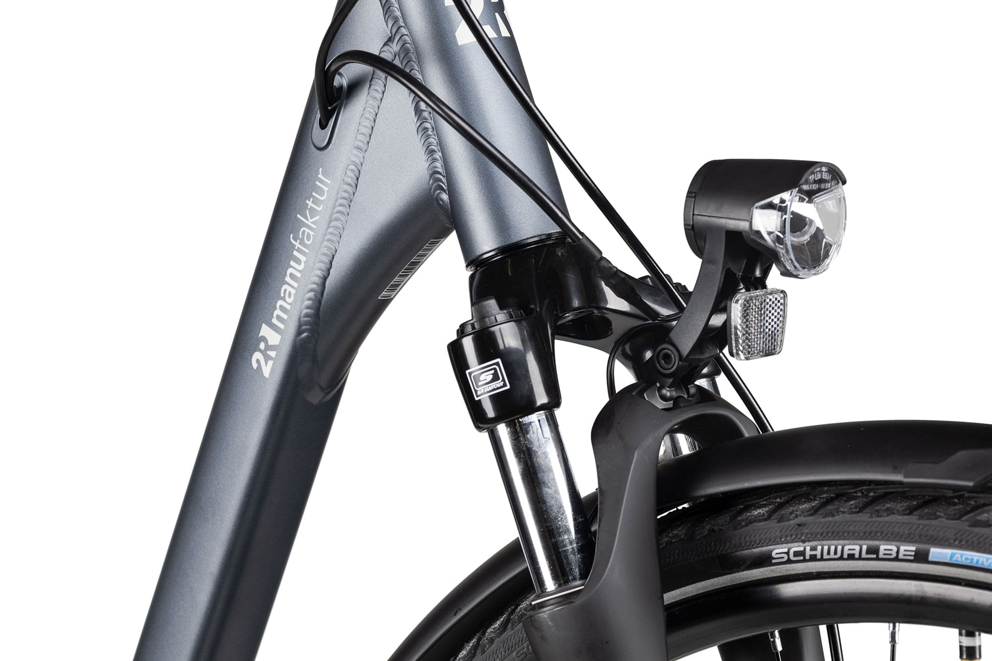 2R Manufaktur TRS GO Wave 51 cm | dark grey matt/grey black matt