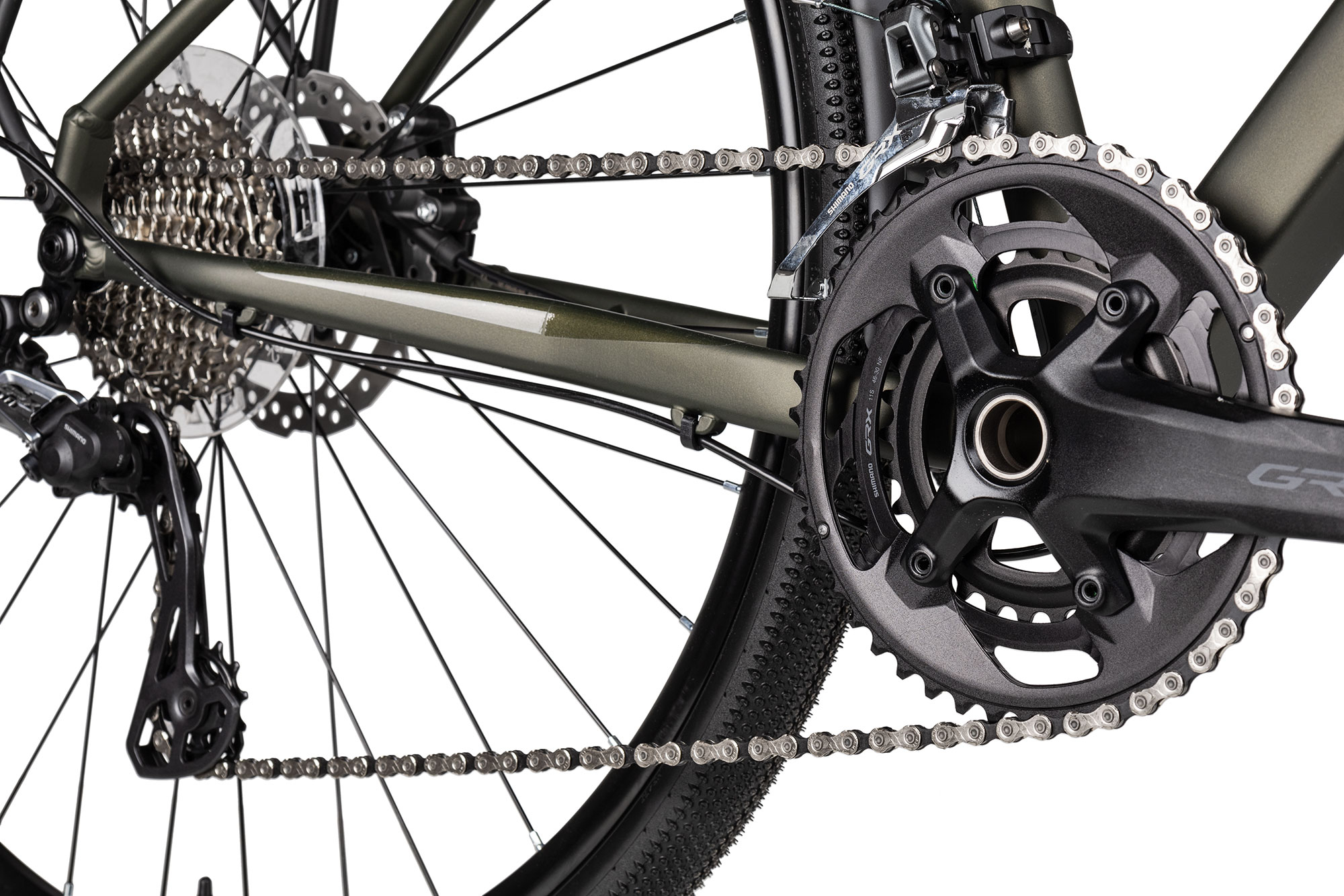 Axess CREED PRO EQ 57 cm | olive matt