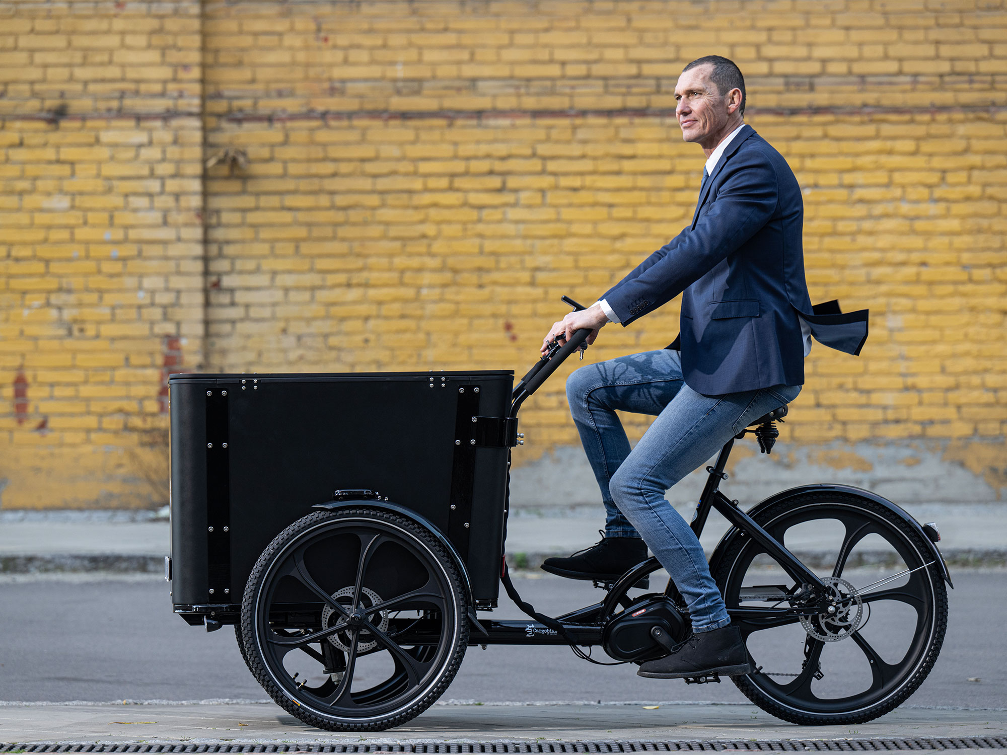 Cargobike of Sweden DeLight Box unisize | schwarz