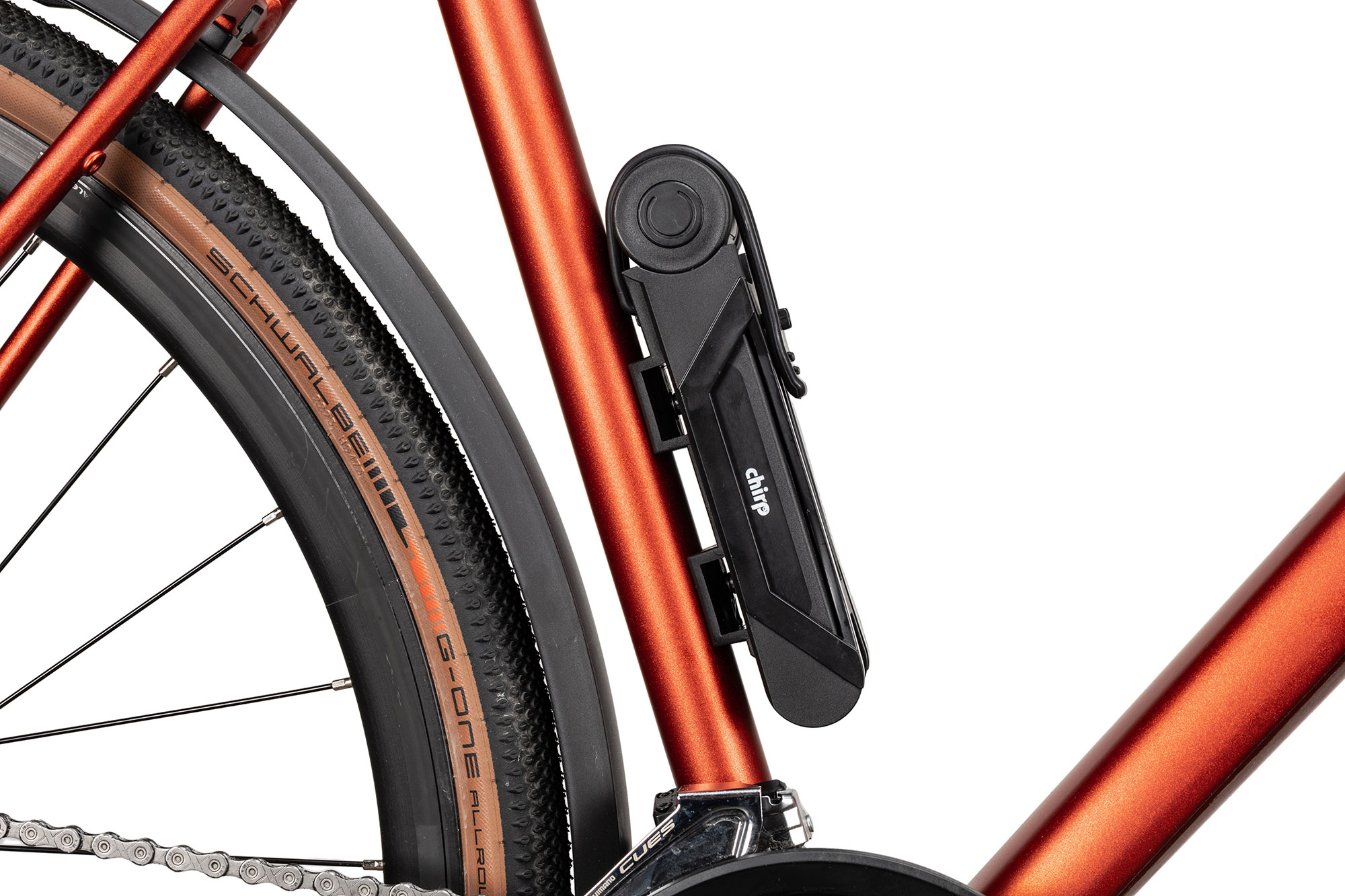 Chirp FL-85 Faltschloss 85 cm | schwarz