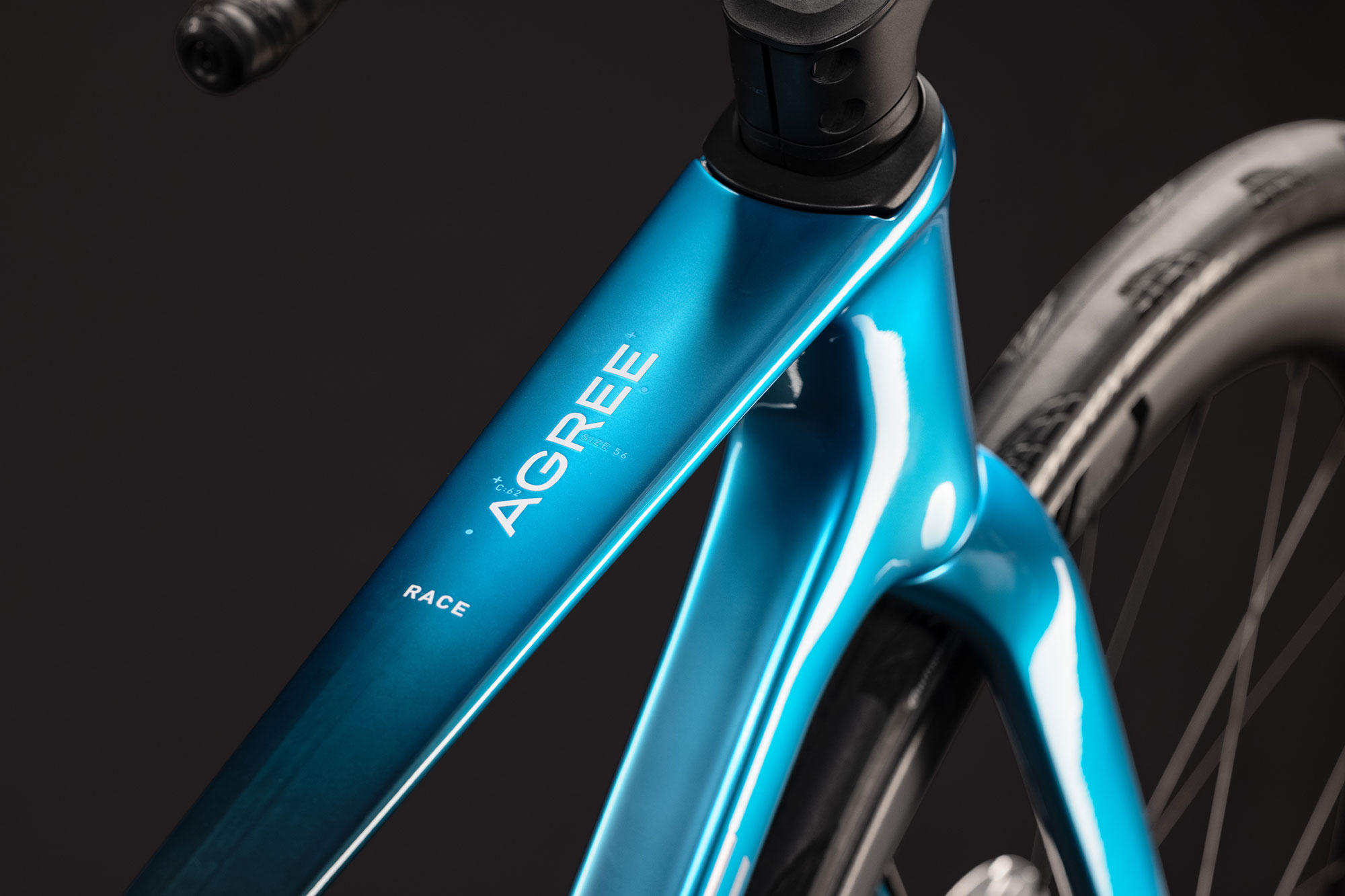 Cube Agree C:62 Race 2027 56 cm | chromeblue´n´liquidblue