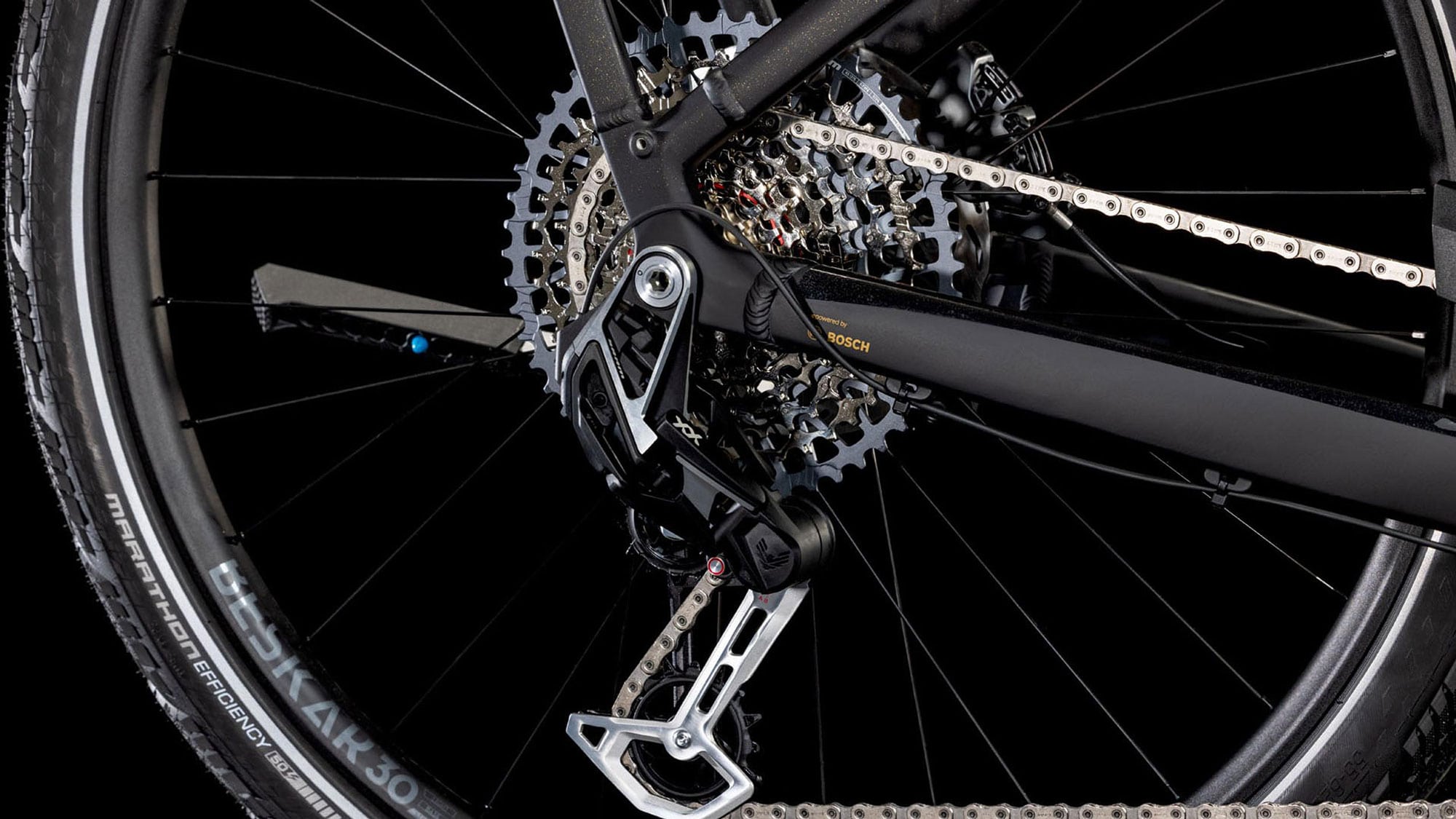 Cube Kathmandu Hybrid SLT 800 Wave 2025 54 cm | golddust´n´black