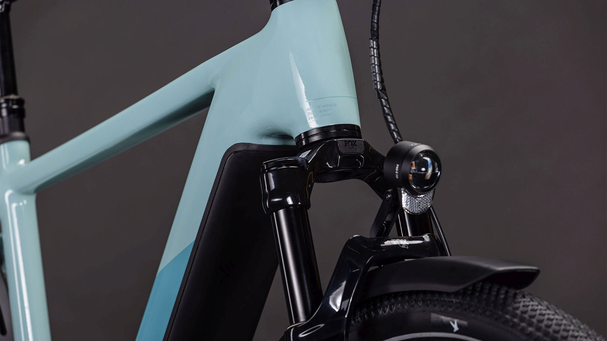 Cube Nuride Hybrid SLX 800 2026 50 cm | skylight´n´arubablue