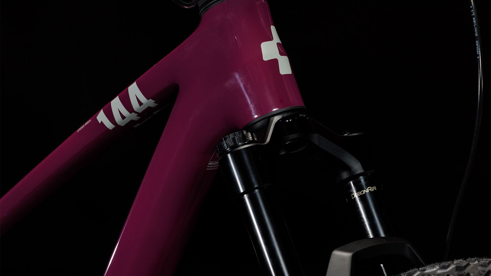 Cube Stereo ONE44 C:68X SLX S | wine´n´grey