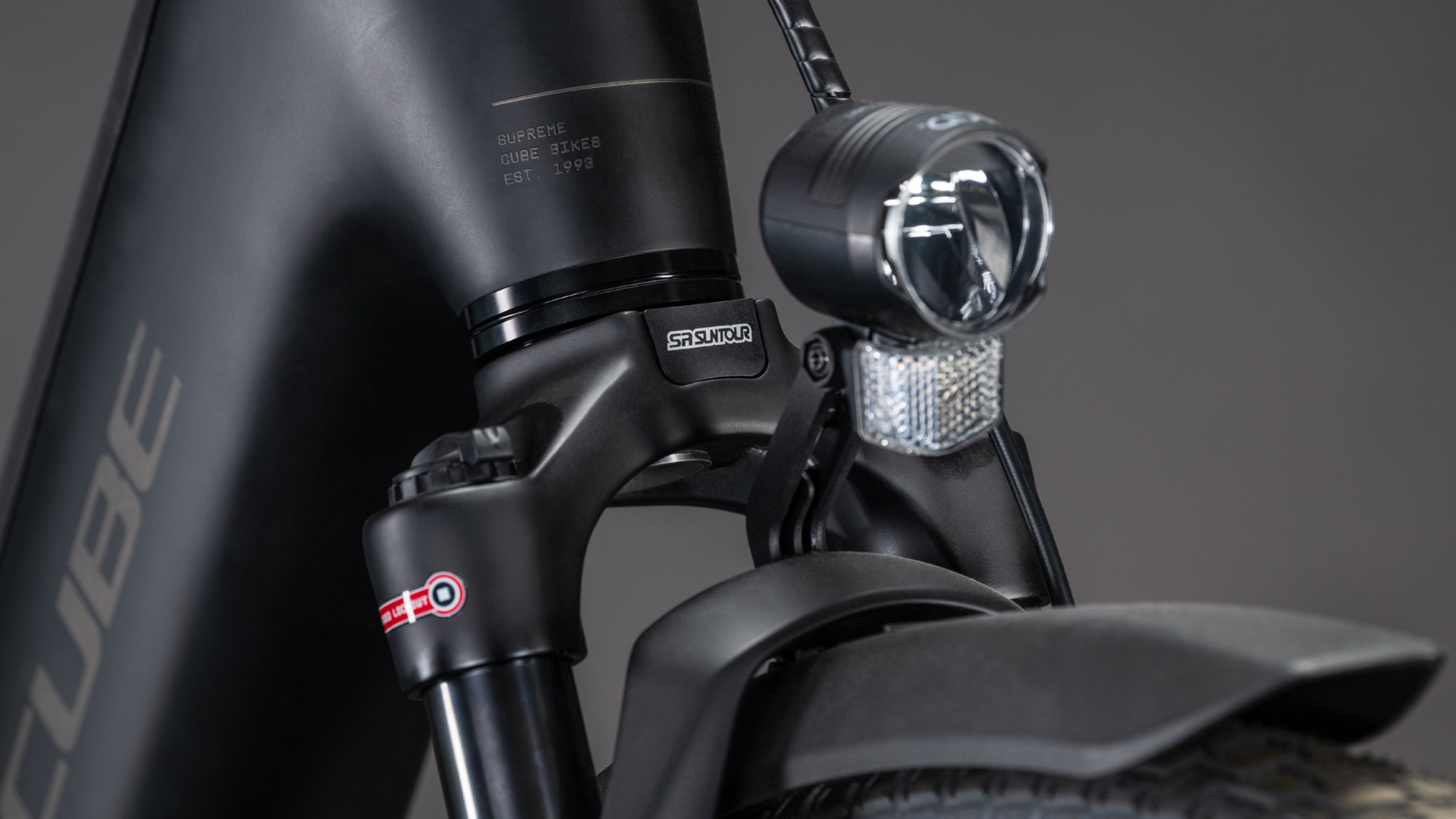 Cube Supreme RT Hybrid Deluxe EX 600 Wave 2026 58 cm | black´n´chrome