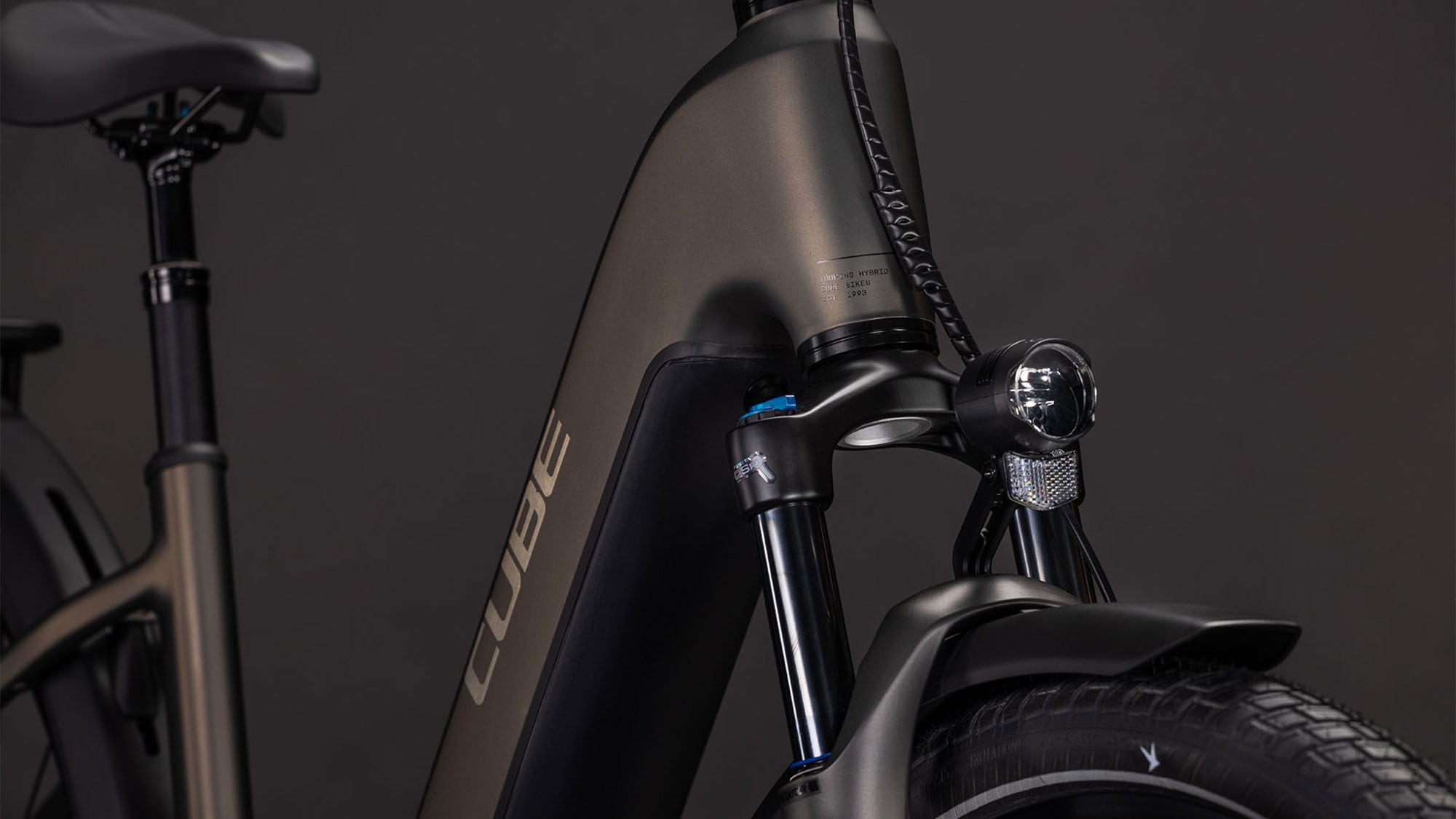 Cube Touring Hybrid Comfort SLX 800 Wave 2026 50 cm | charcoal´n´chrome