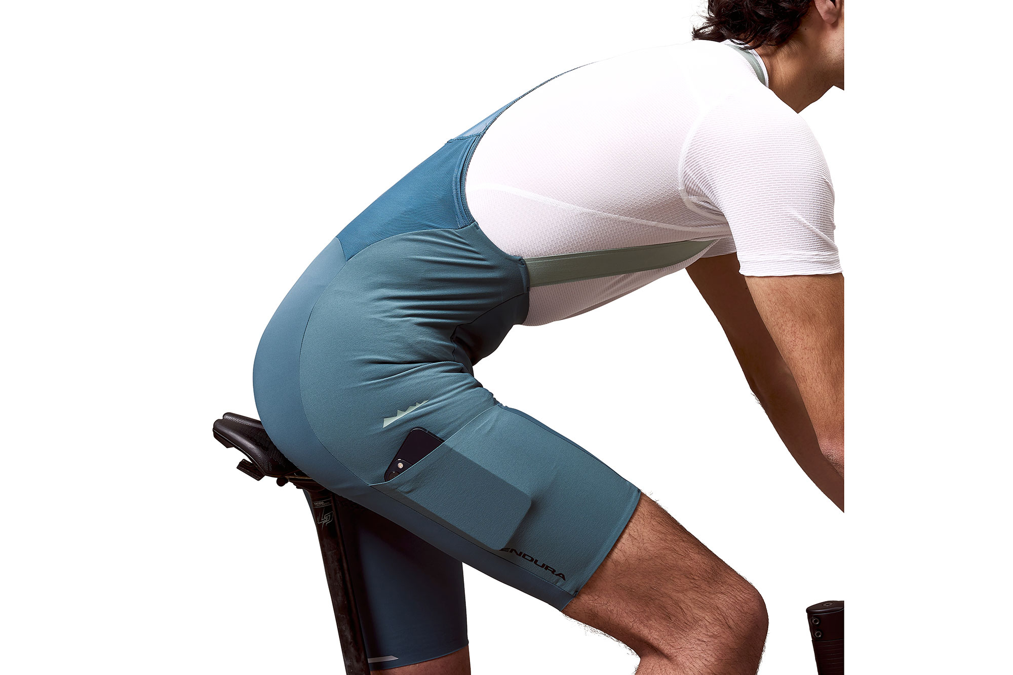 Endura Alltrack Ride Bib Shorts XL | teal