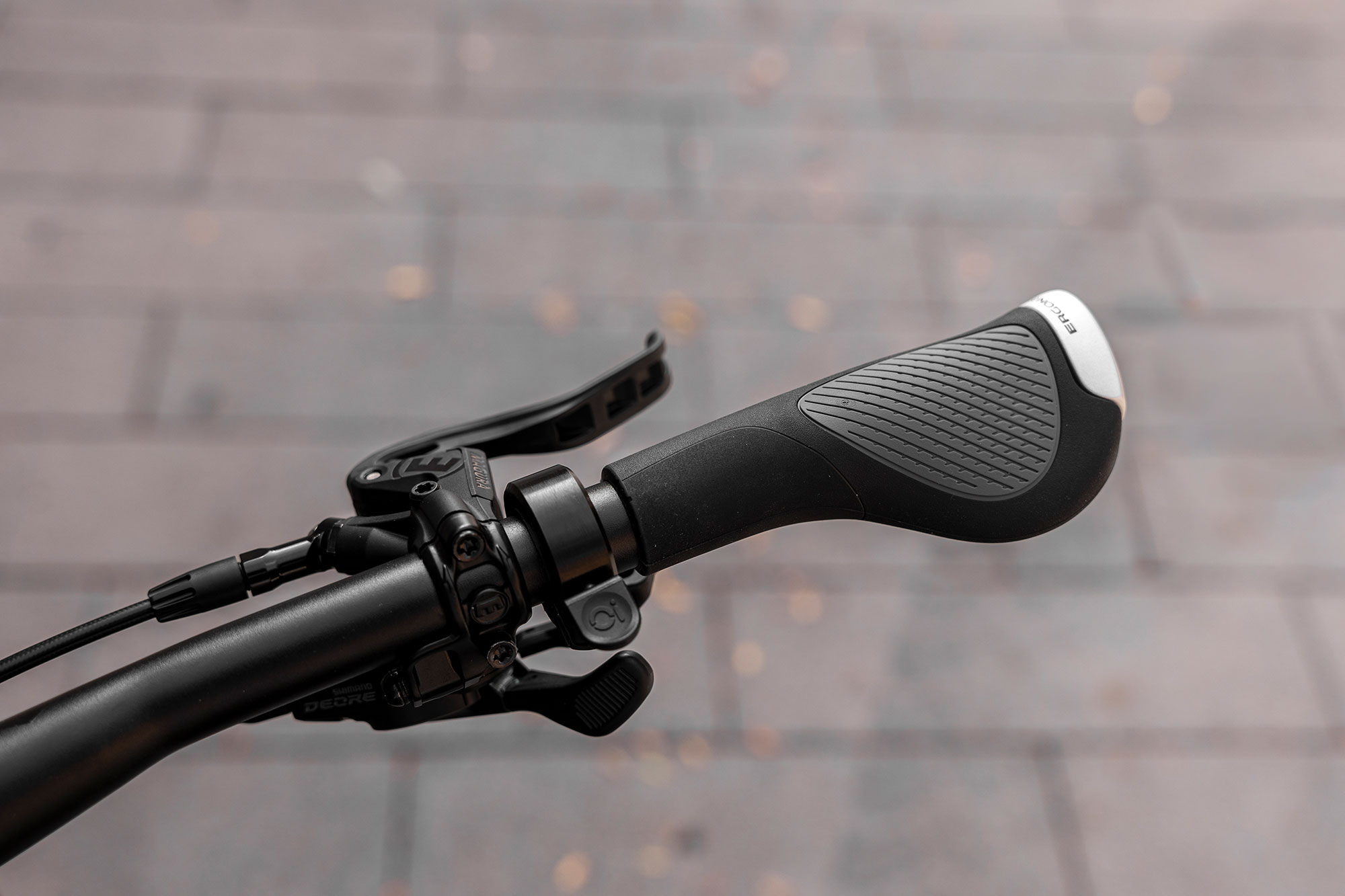 Ergon GP1 Evo Performance Comfort Griffe S | schwarz grau