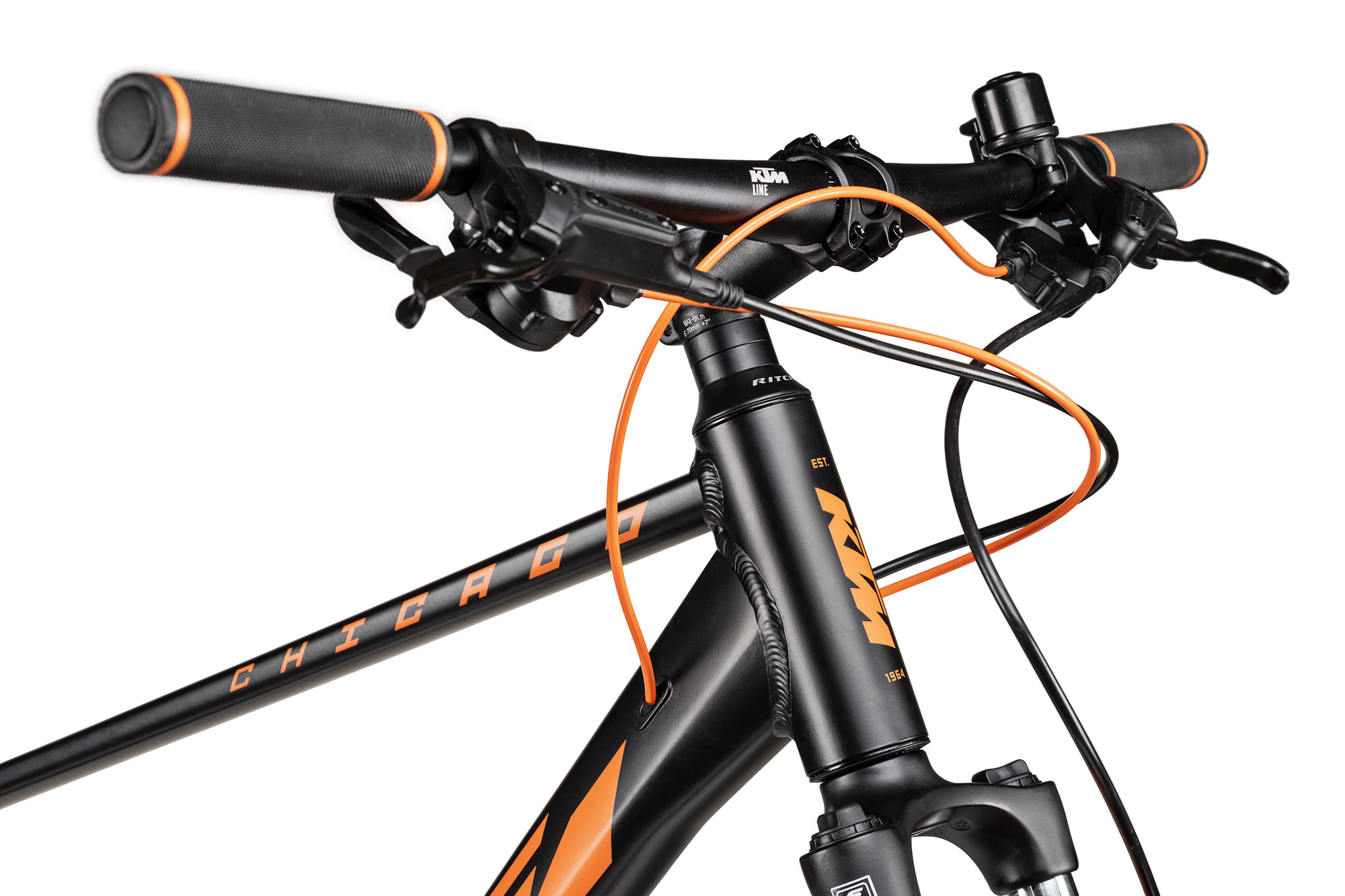 KTM CHICAGO 272 2025 53 cm | black matt/orange