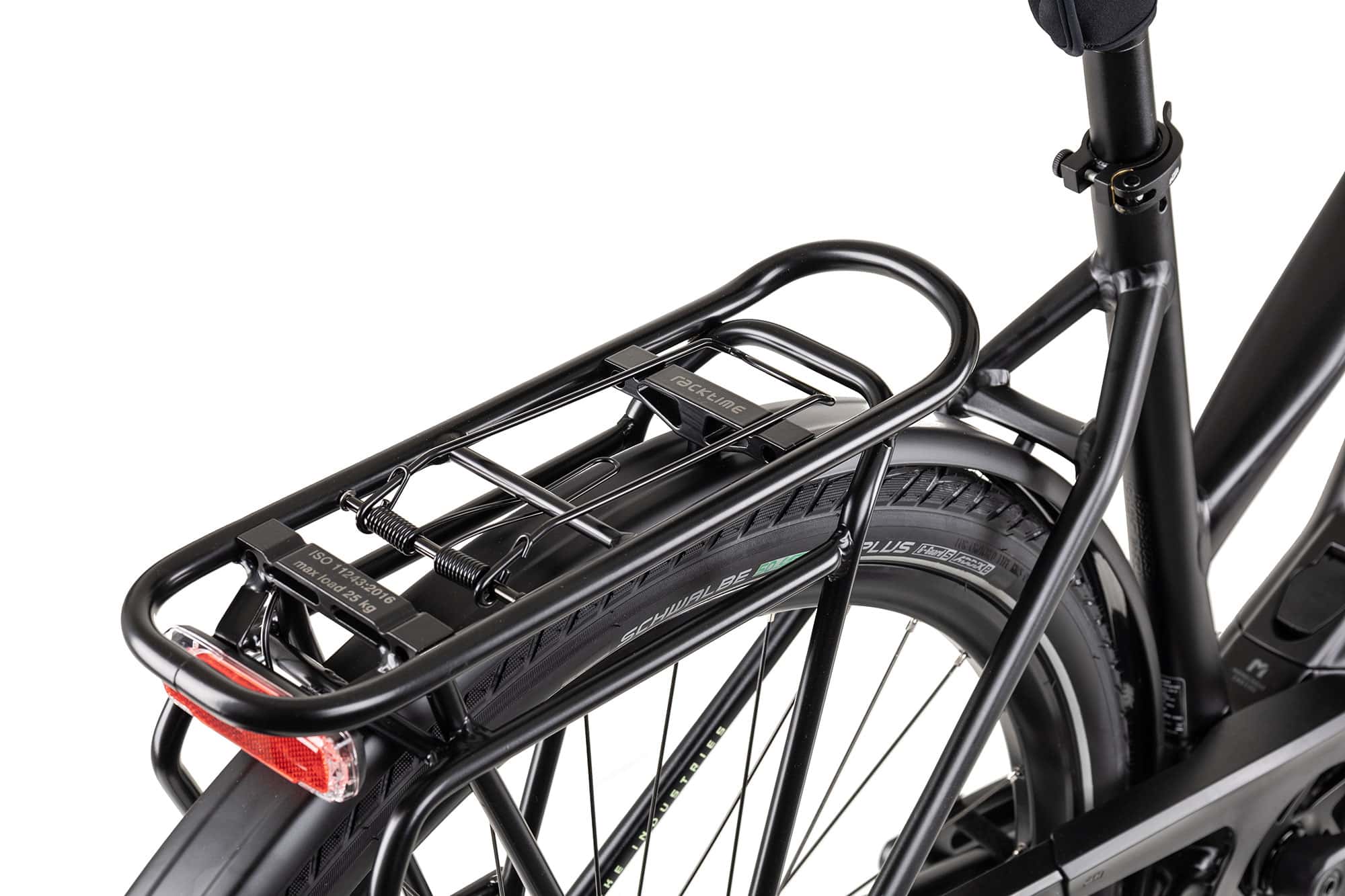 KTM Macina STYLE PRO Trapez 2025 46 cm | black matt/grey lime green
