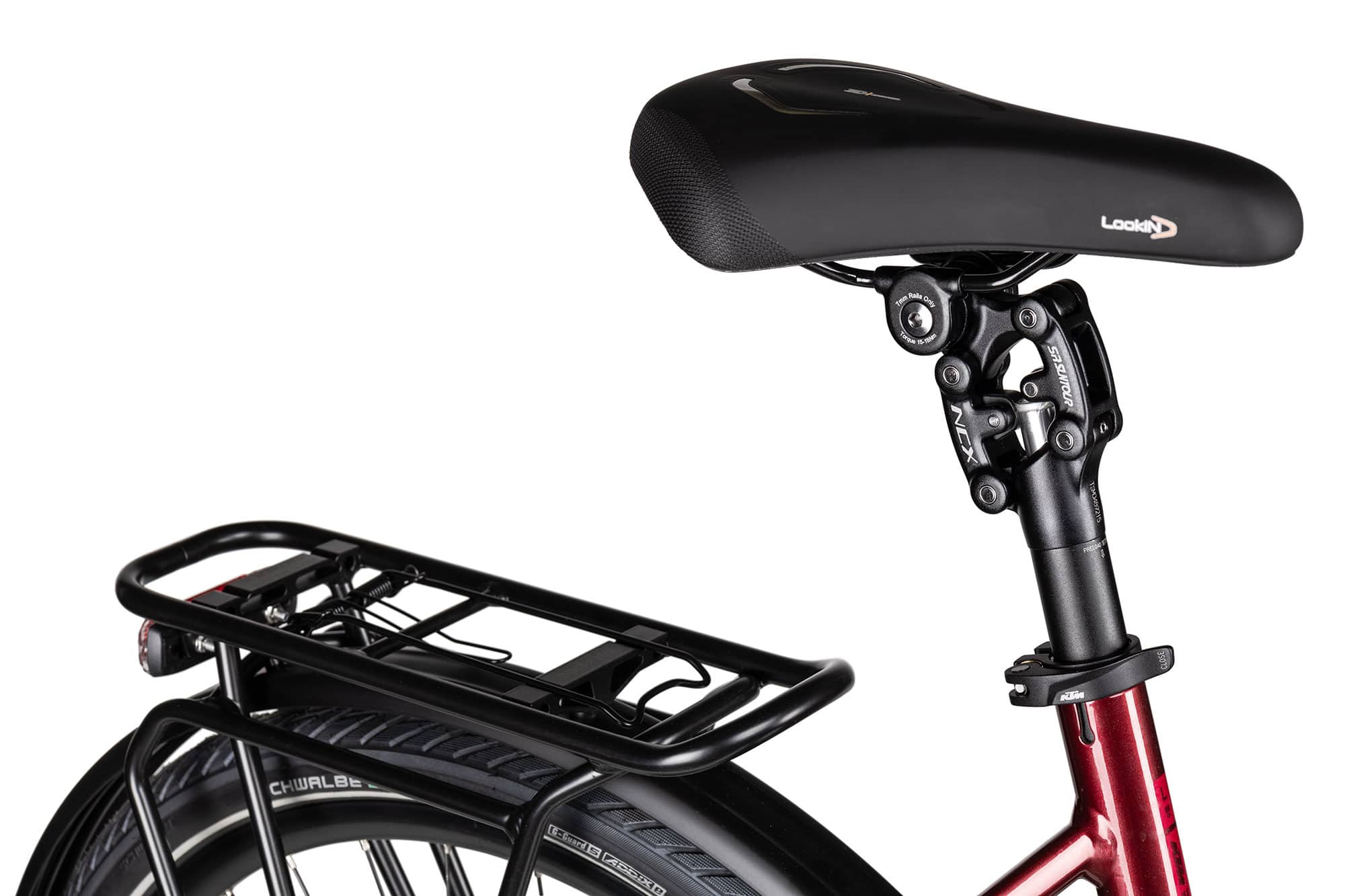 KTM Macina STYLE PRO Trapez 2025 56 cm | darkred/berry grey