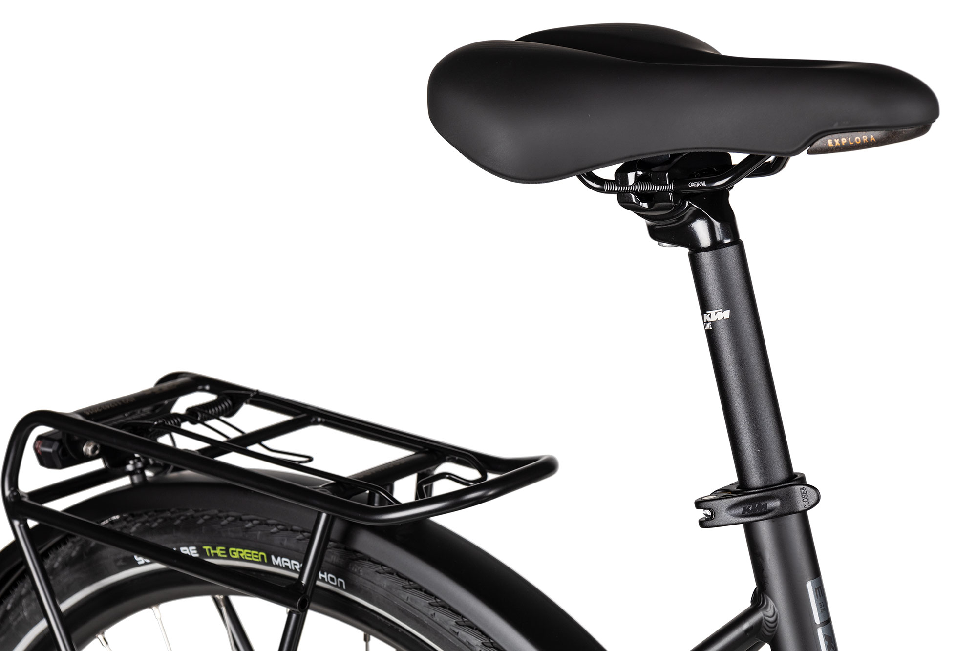 KTM Saragossa Trapez 2025 46 cm | black matt/grey orange