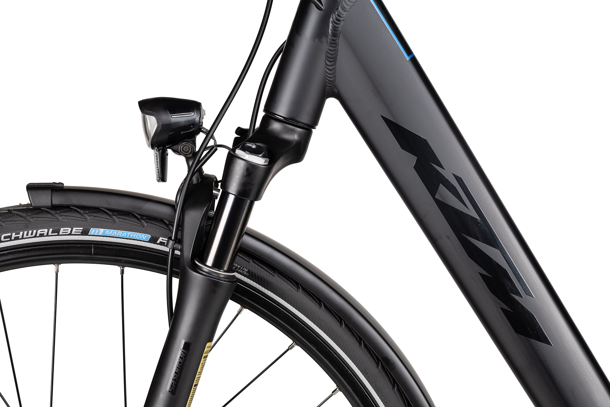 KTM Valencia Street Wave 2025 43 cm | metallic black matt/black blue