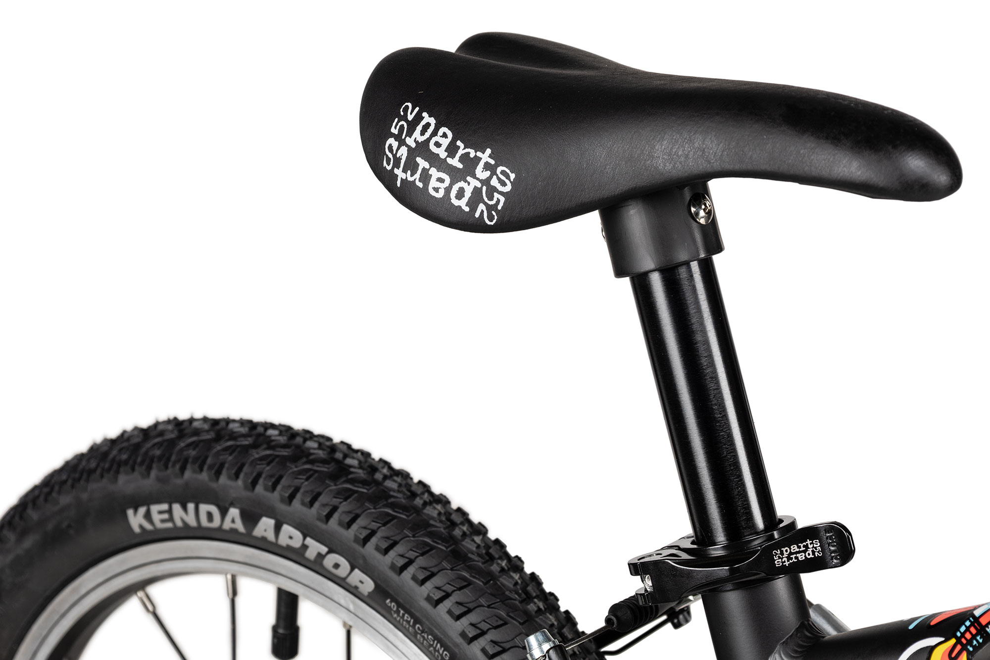 KUbikes 16L MTB 22 cm | schwarz/comic