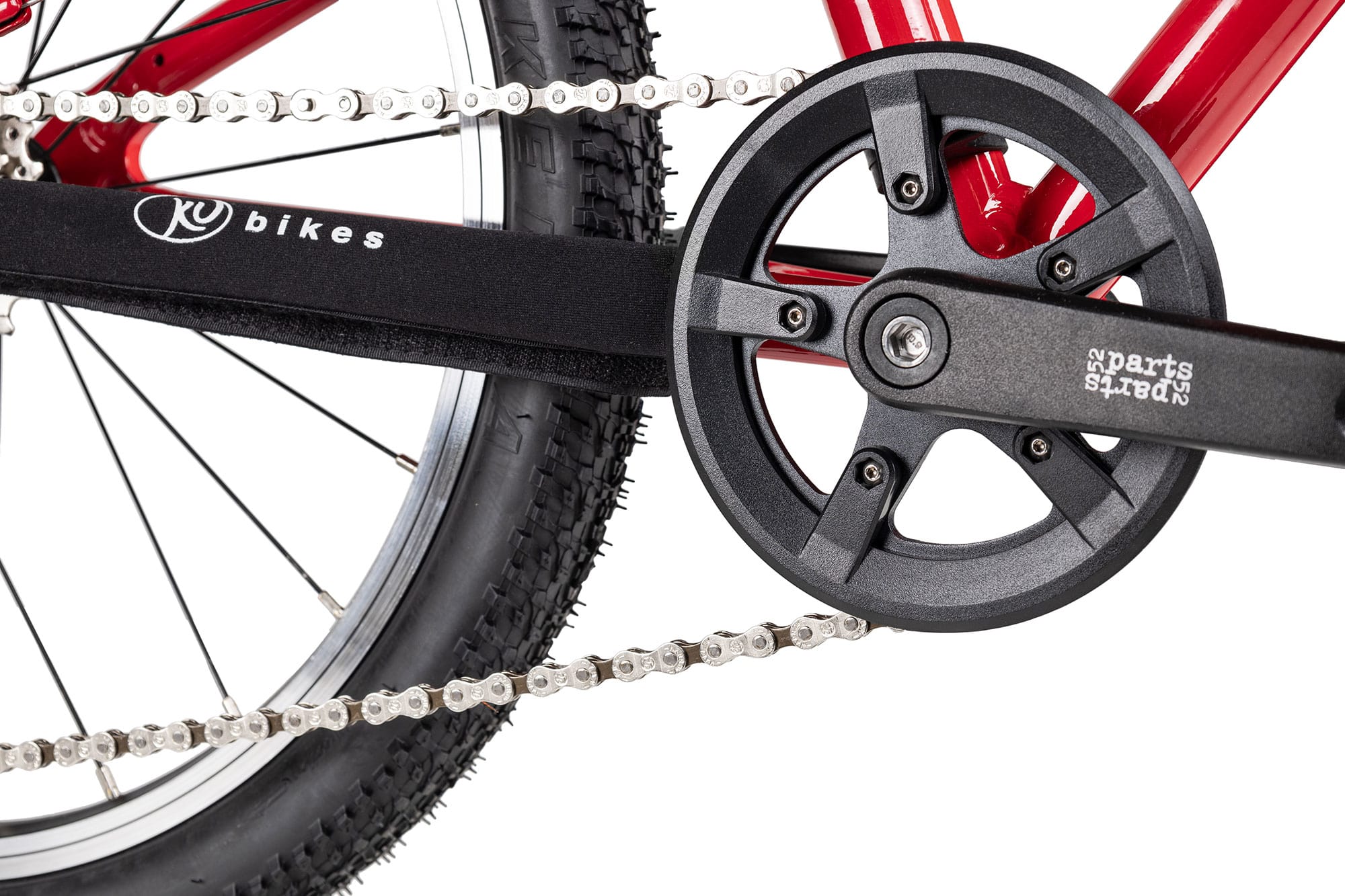 KUbikes 20 MTB 24 cm | rot