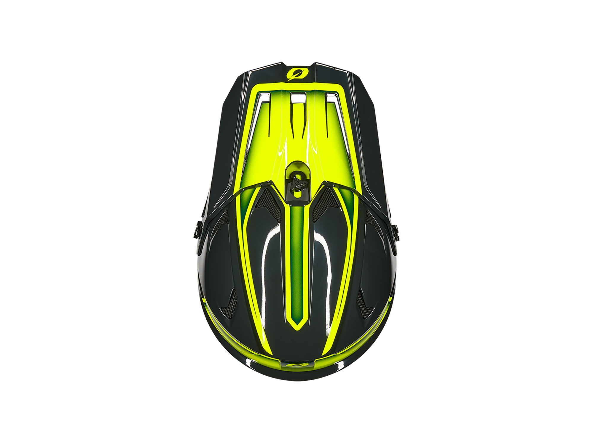 ONeal Sonus Fullface Helm 53-54 cm | slick gray neon