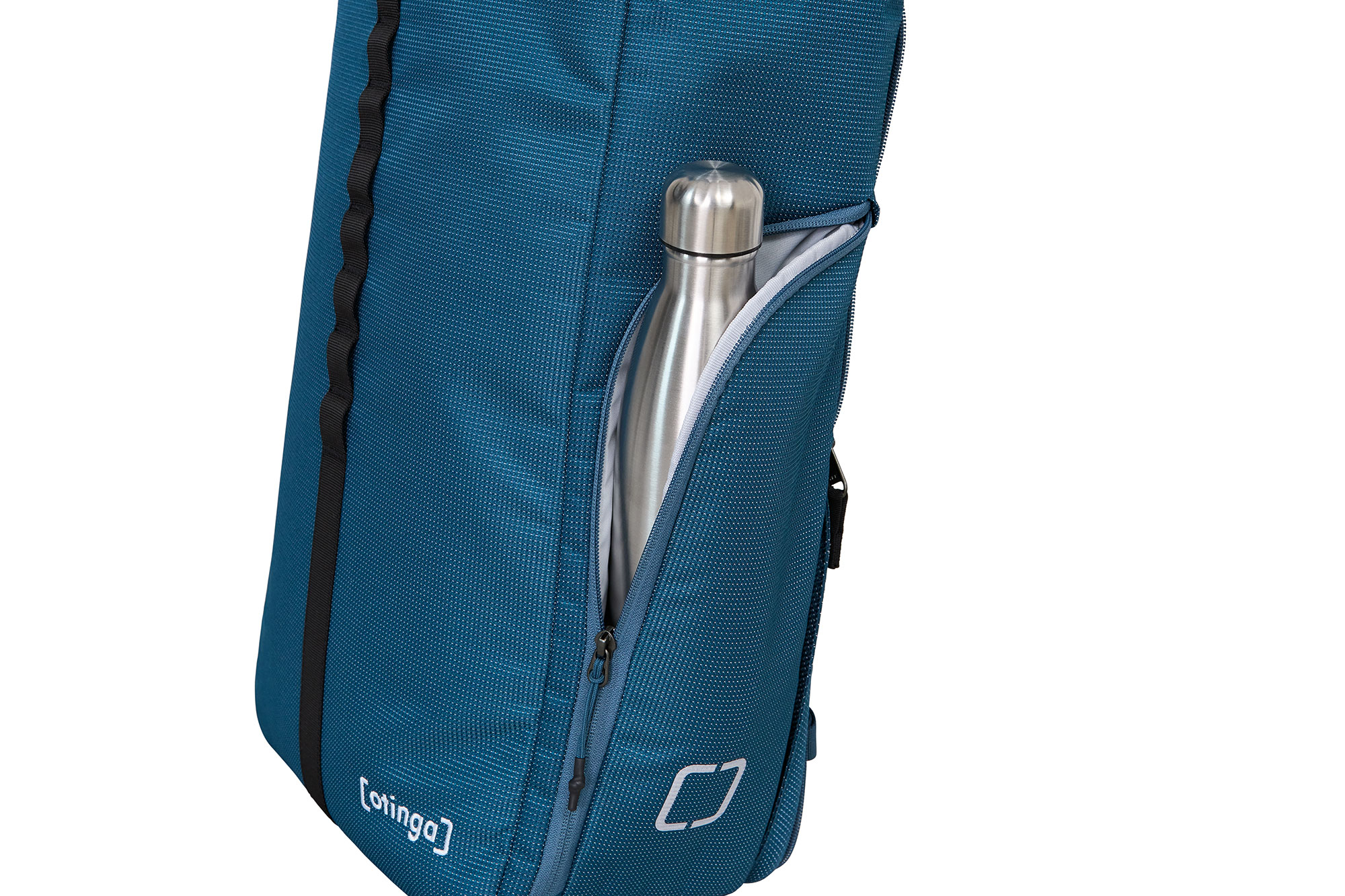 otinga Flip Reflective V3 Rucksack-Fahrradtasche reflektierend arctic blau