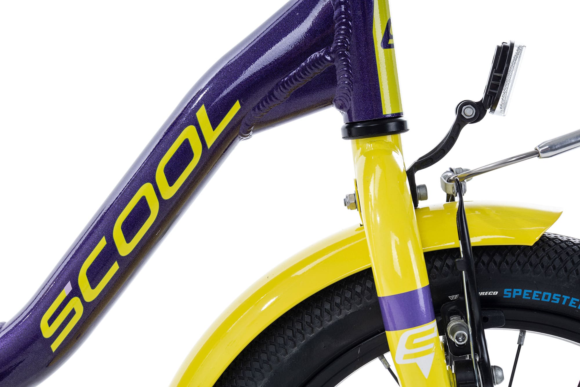 SCool niXe alloy 16-1 24 cm | purple metallic/yellow | 16 Zoll