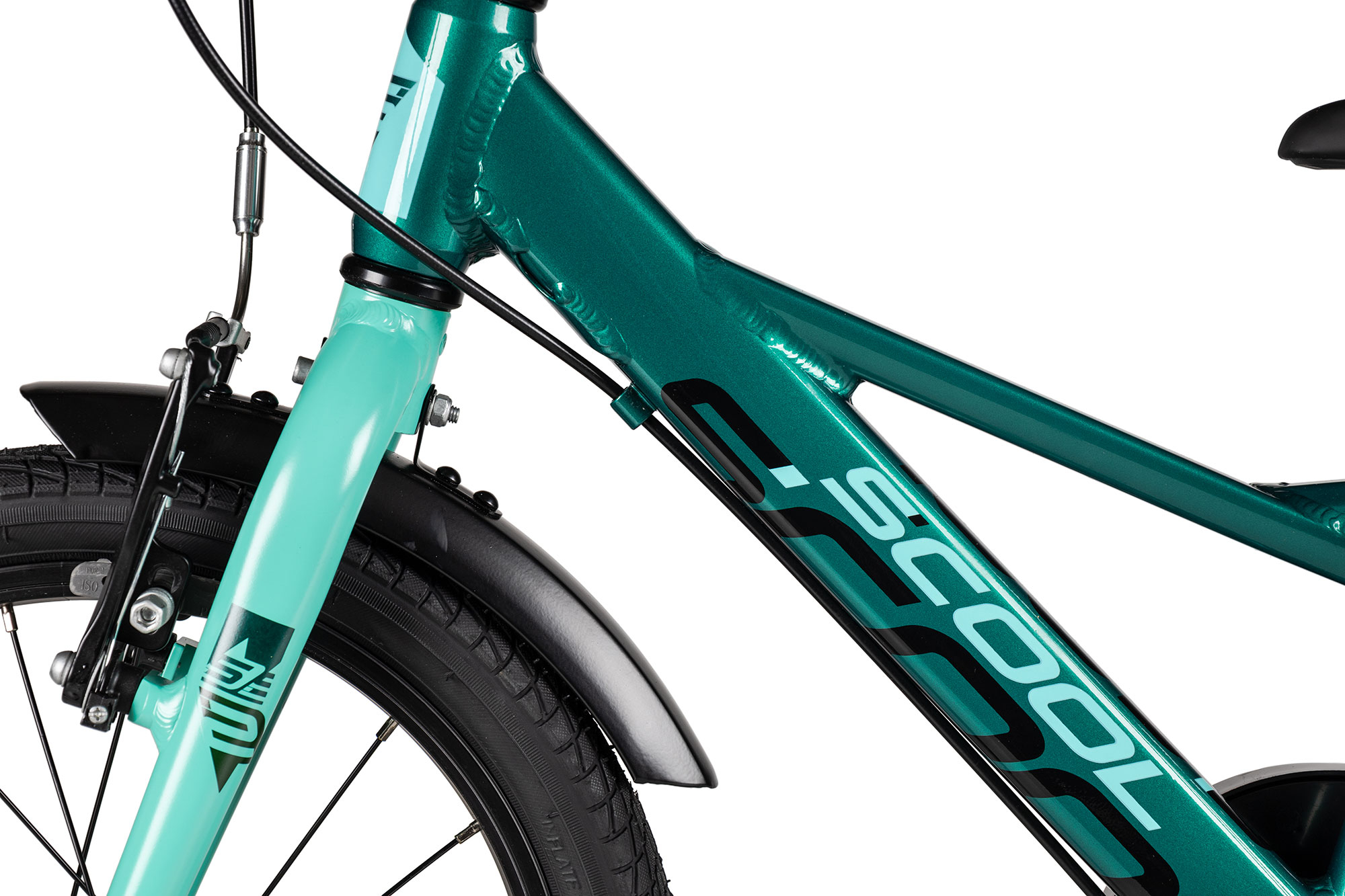 SCool XXlite EVO 16-1 22 cm | green metallic/aqua matt | 16 Zoll