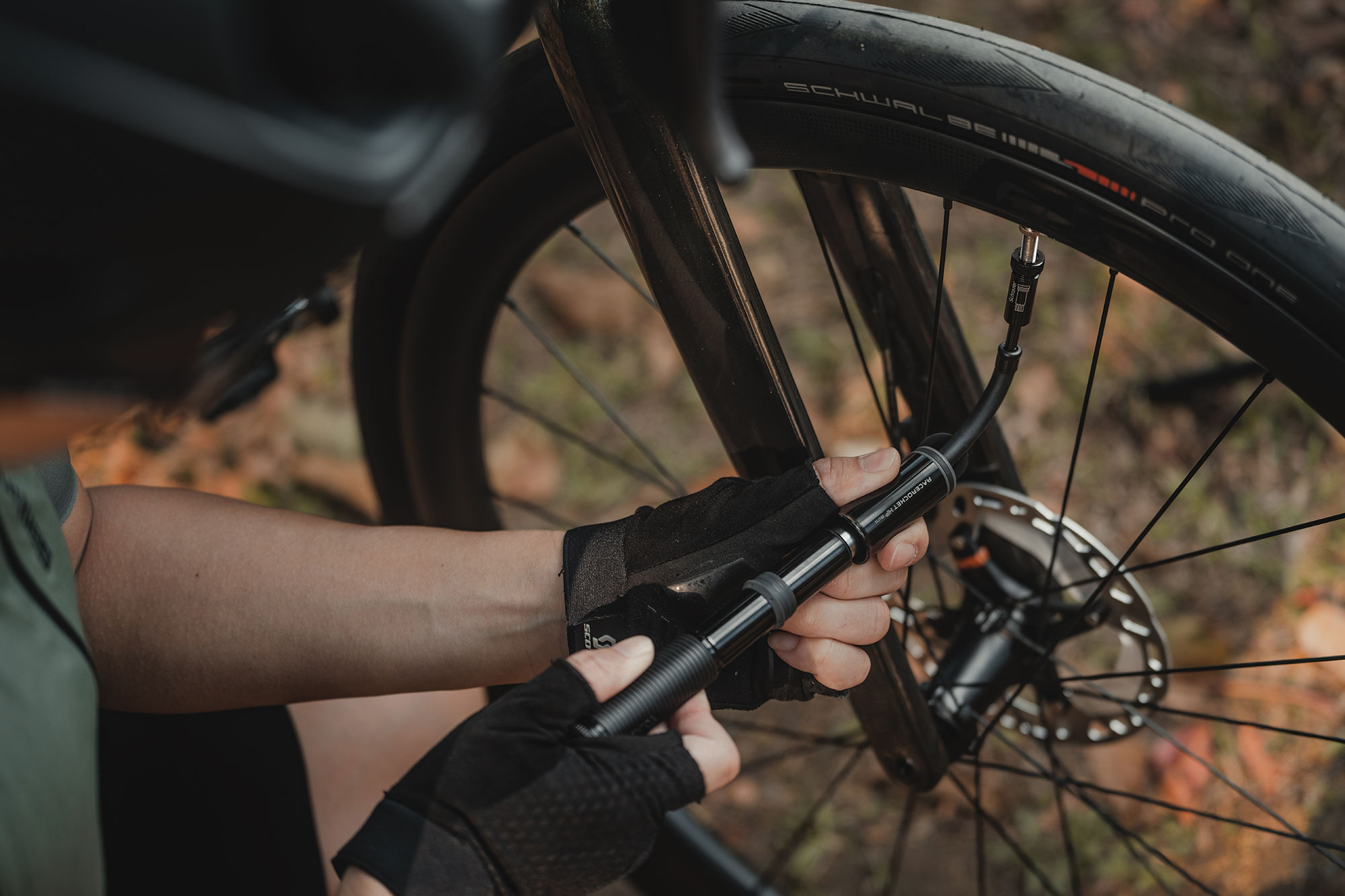 Topeak Race Rocket HP mini Pumpe black