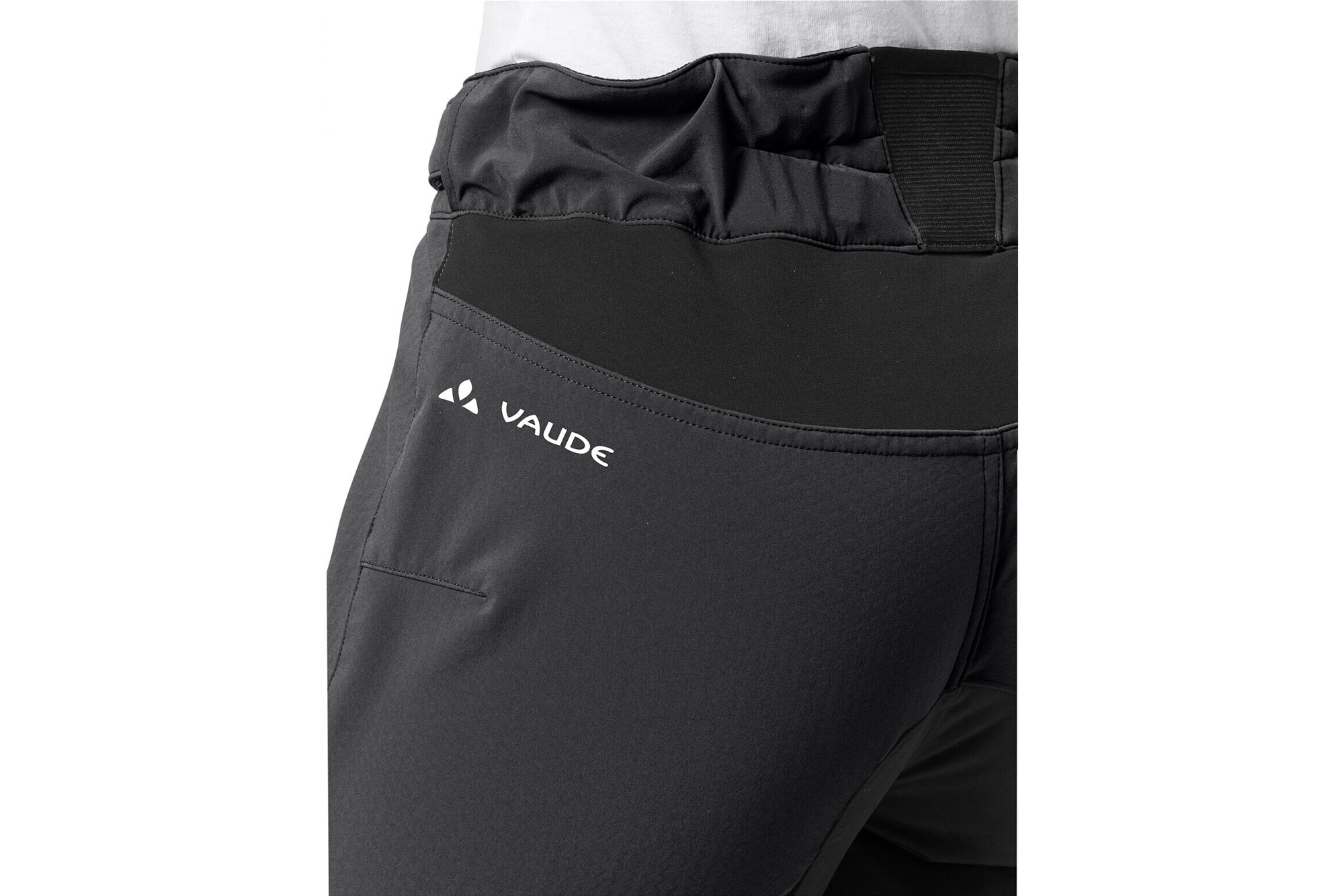 Vaude Qimsa Softshell Pants II WMS Radhose 44 | black/black