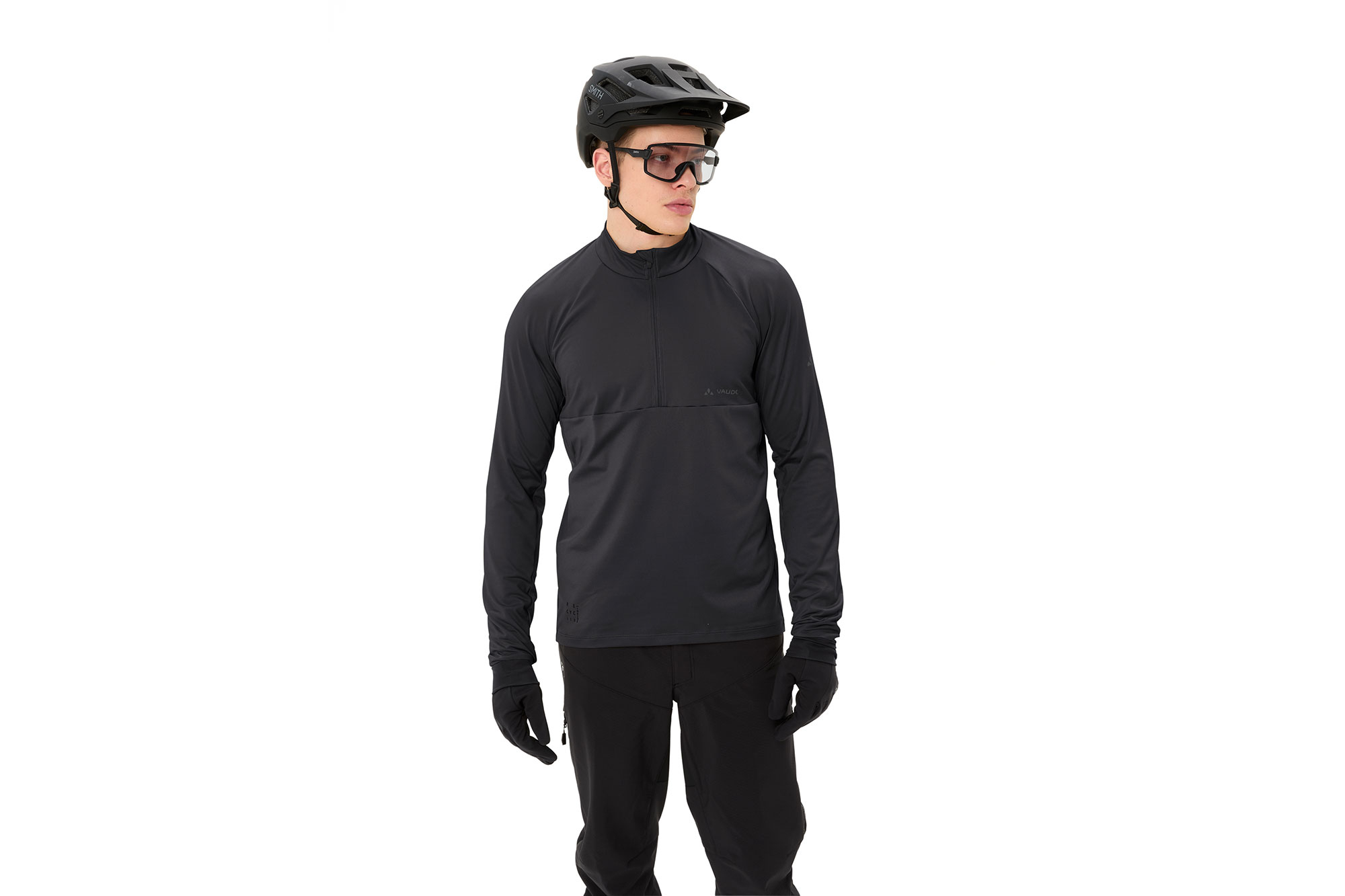 Vaude Qimsa Halfzip II Trikot L | black