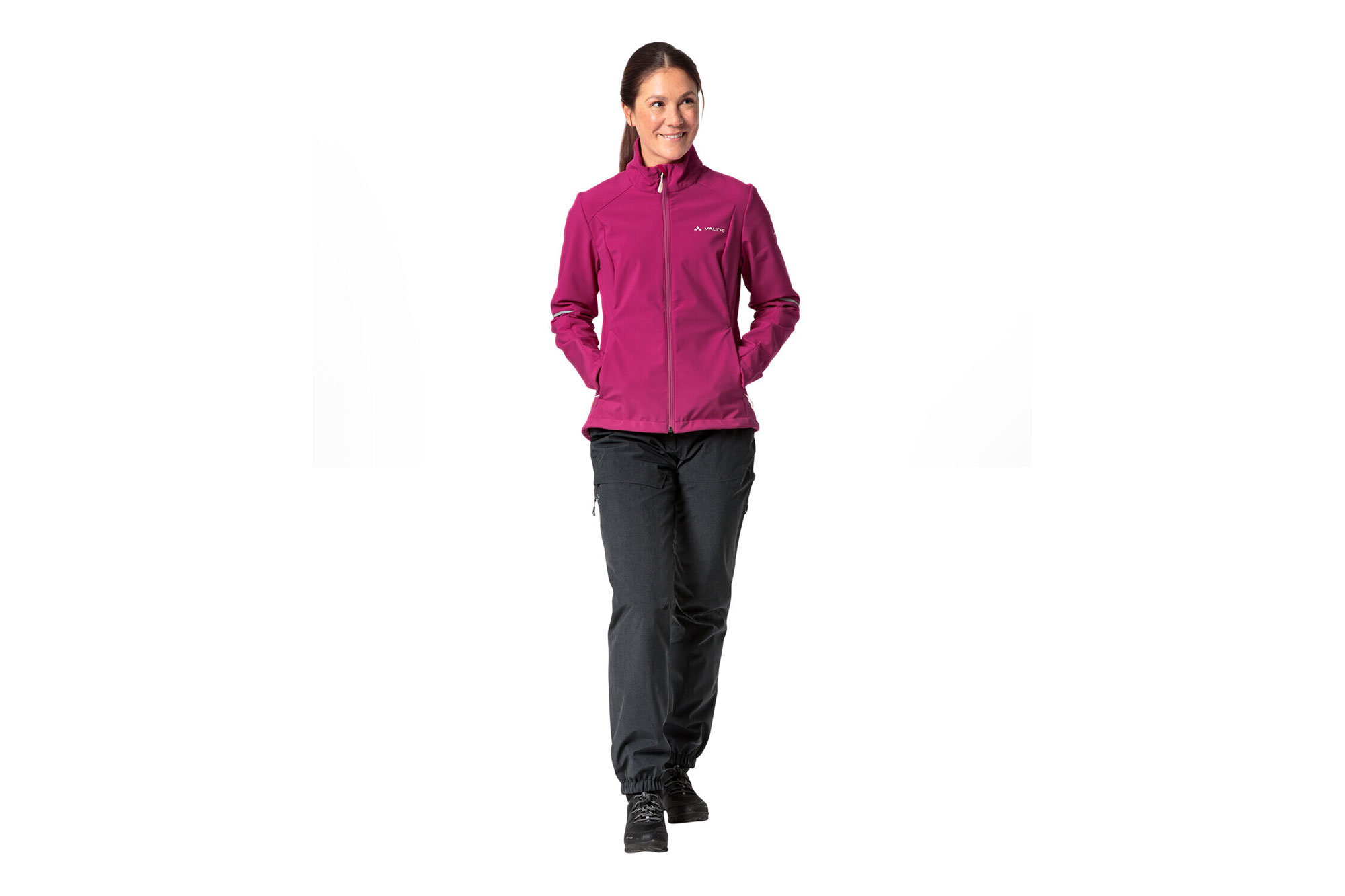Vaude Wintry Jacket IV WMS 40 | rich pink