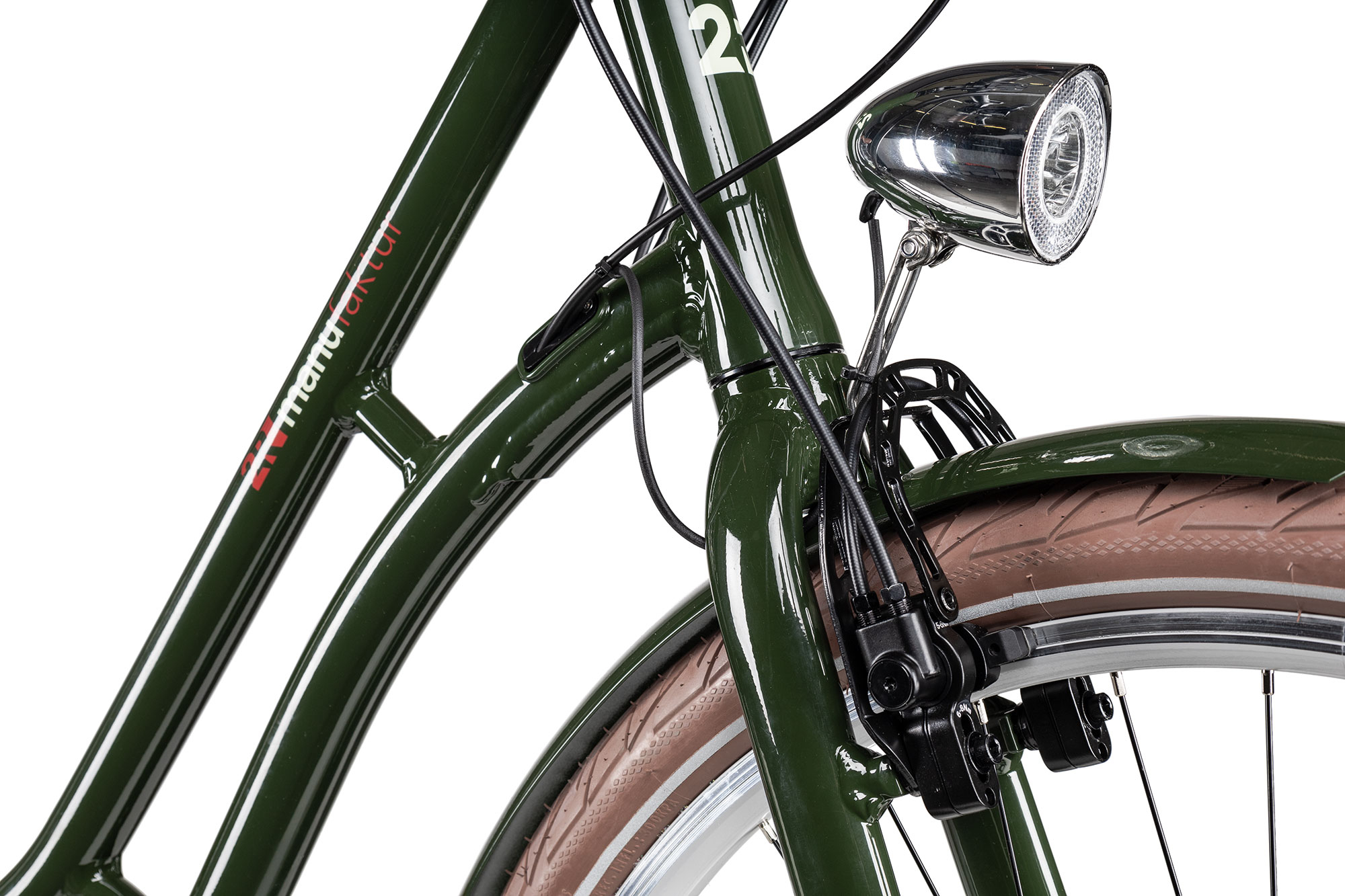 2R Manufaktur EBI 7 Wave 51 cm | pine green