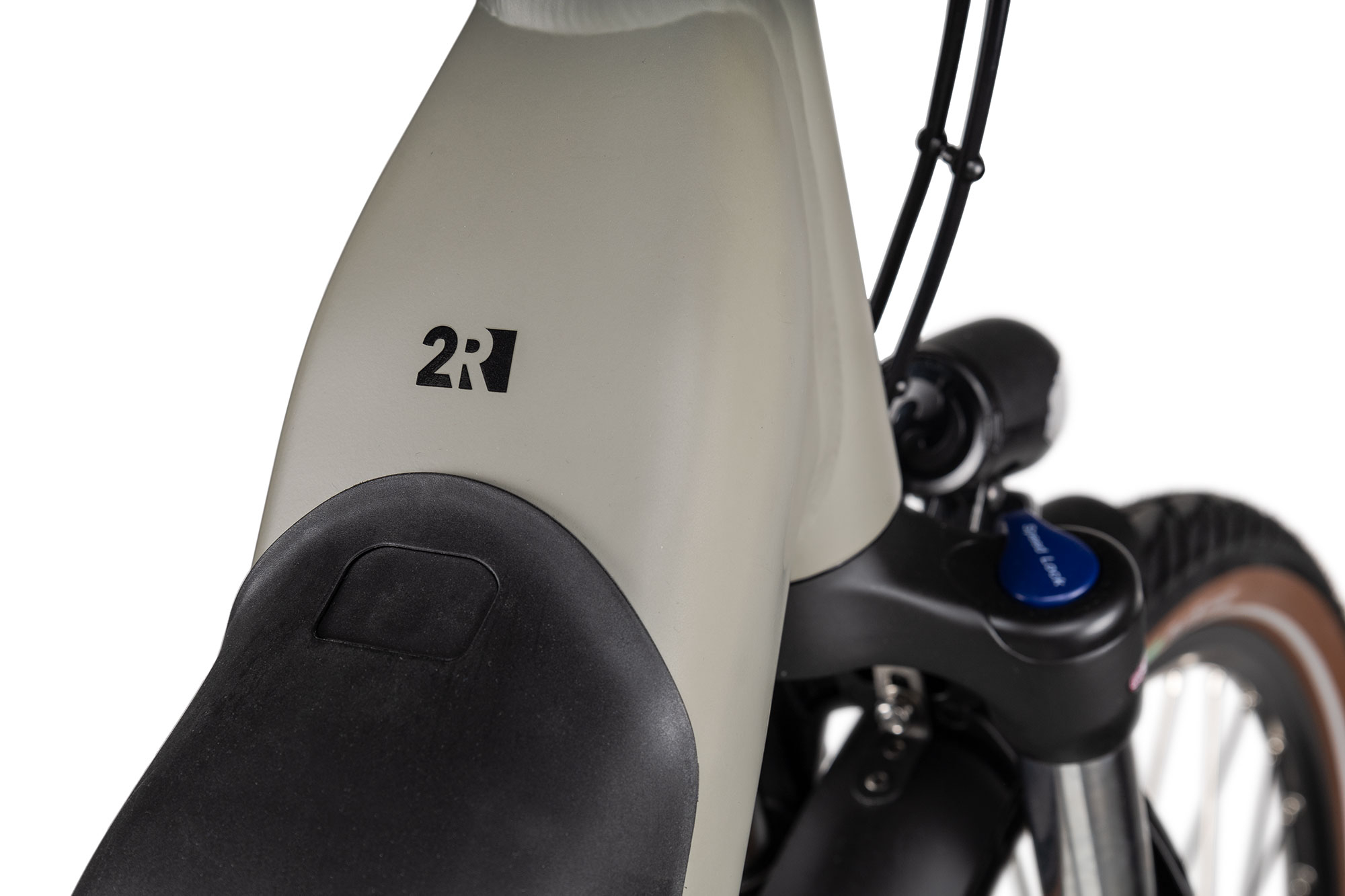 2R Manufaktur ELO 5 Wave 46 cm | moosgrau matt/black/perlweiss