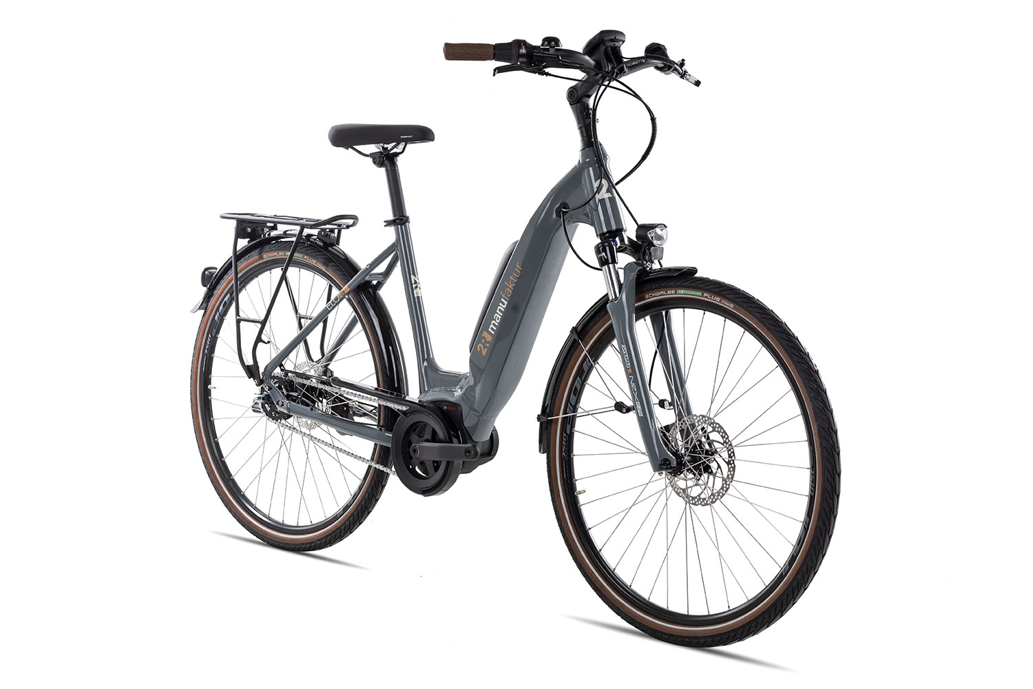 2R Manufaktur ELO 5 Wave 51 cm | warmgrey/copper | 28 Zoll