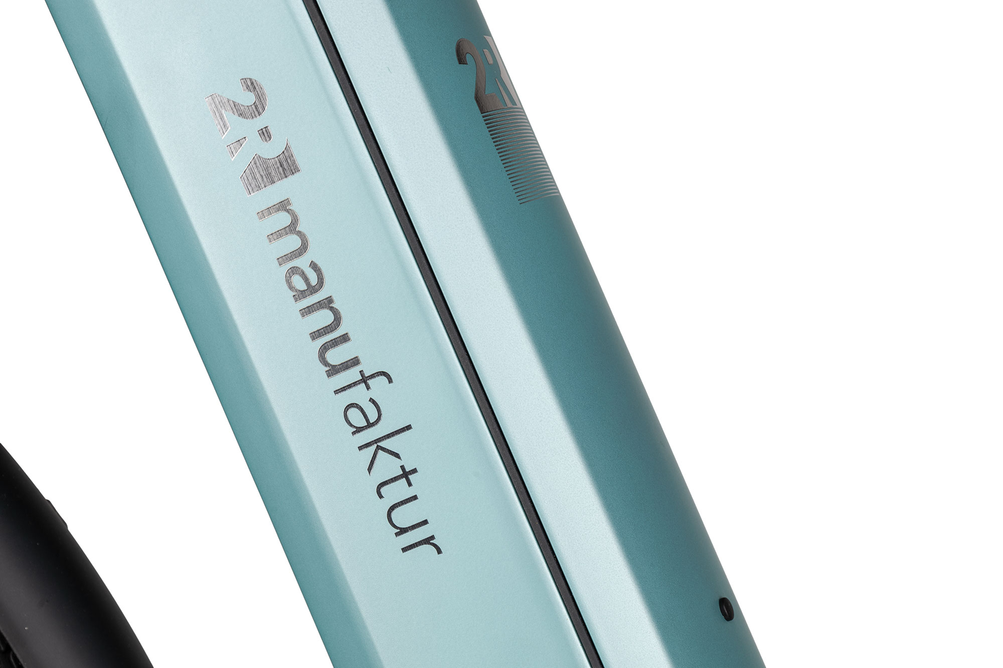 2R Manufaktur ELX 11 Wave 56 cm | lichtgrün matt/silber/titan