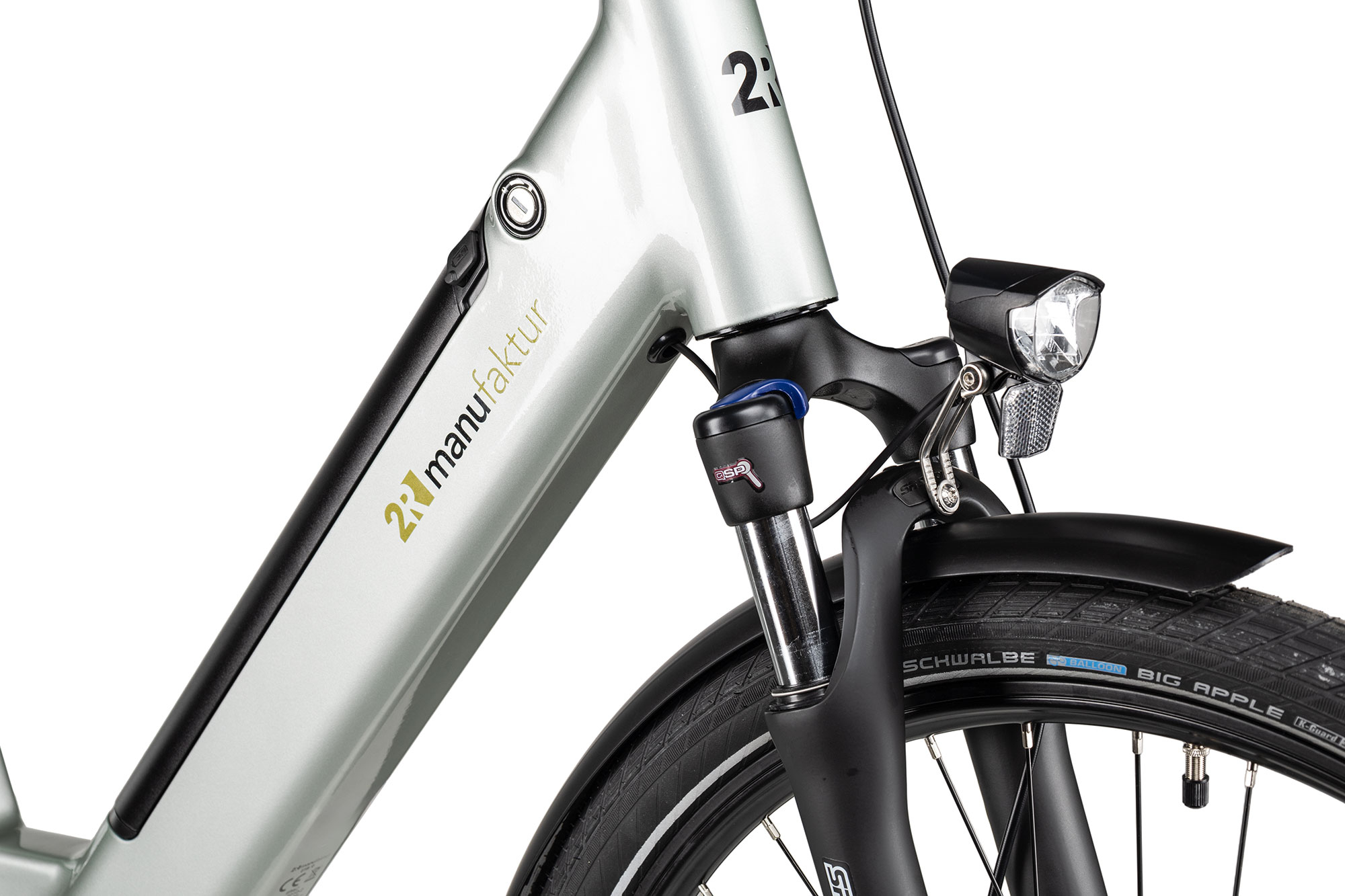 2R Manufaktur ETB 9 Wave 50 cm | silver-green