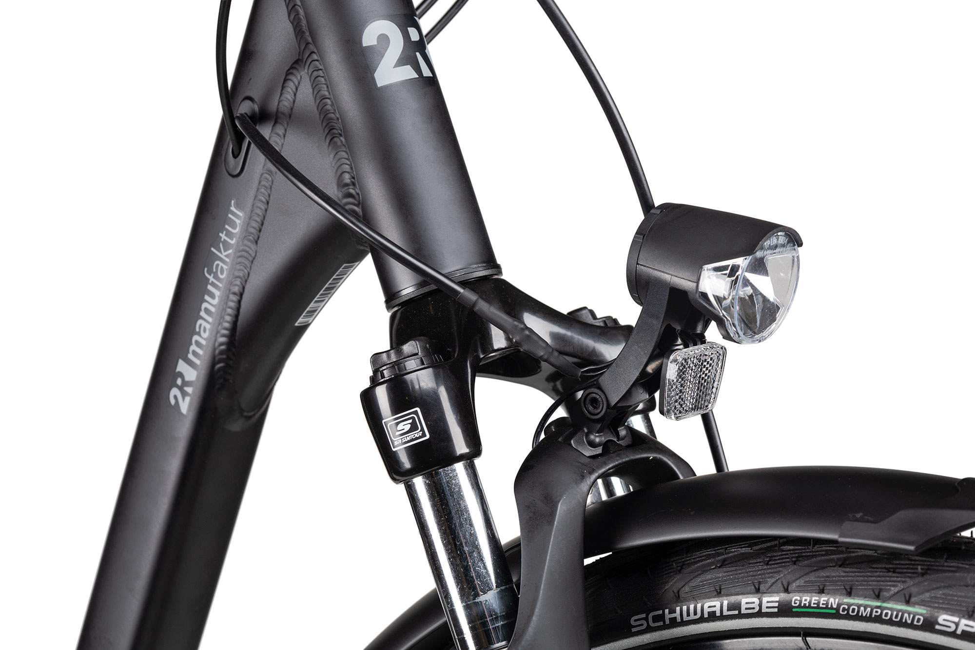 2R Manufaktur TRS 24 Wave 56 cm | black matt/grey