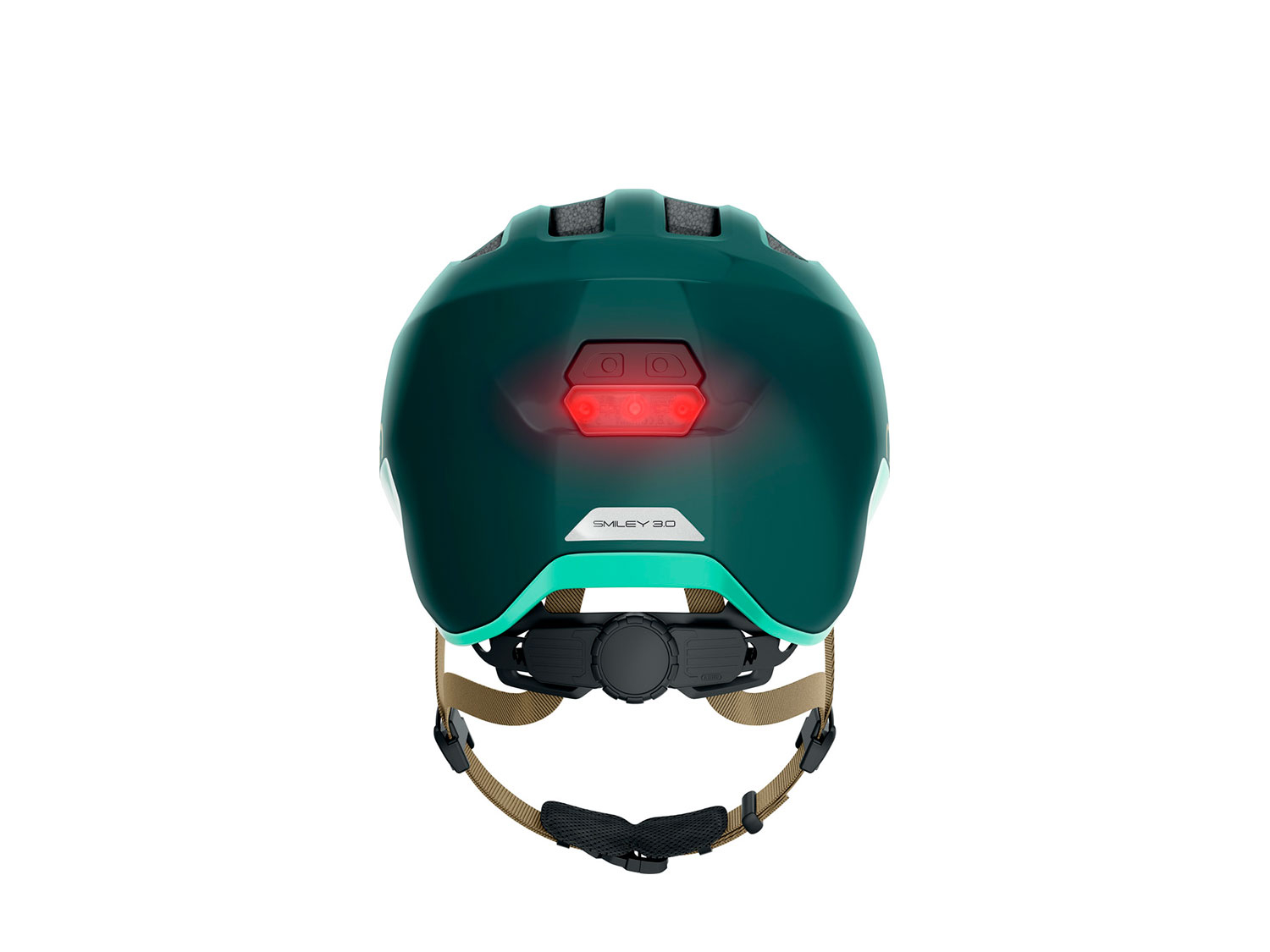 Abus Smiley 3.0 ACE LED Helm 45-50 cm | royal green