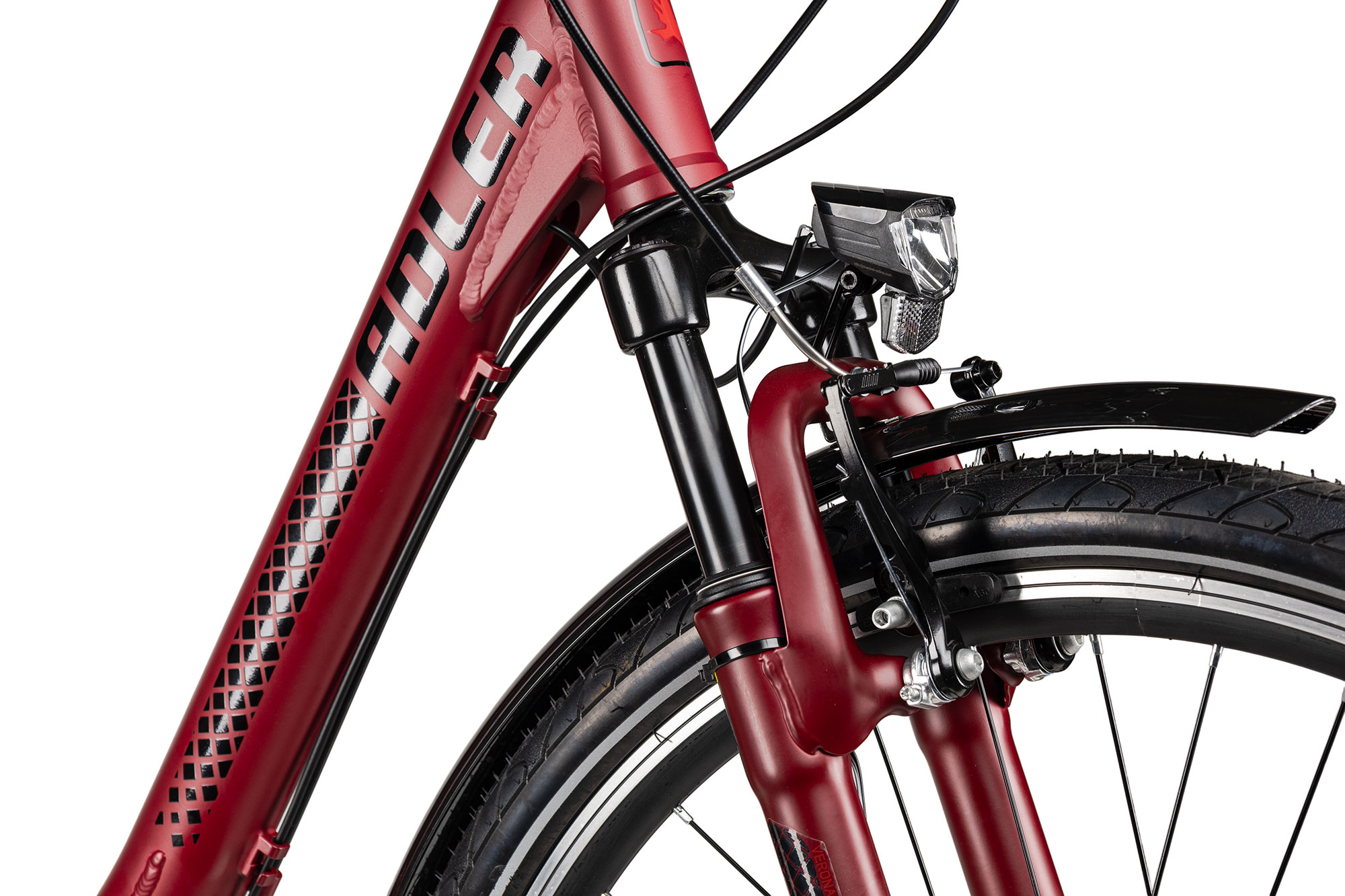 Adler Verona NEXUS Wave 55 cm | cherryred matt