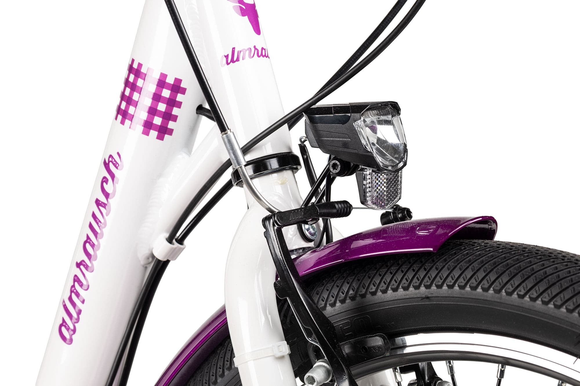 Almrausch GLÜCK 7 20 29 cm | shimmerwhite violet grey