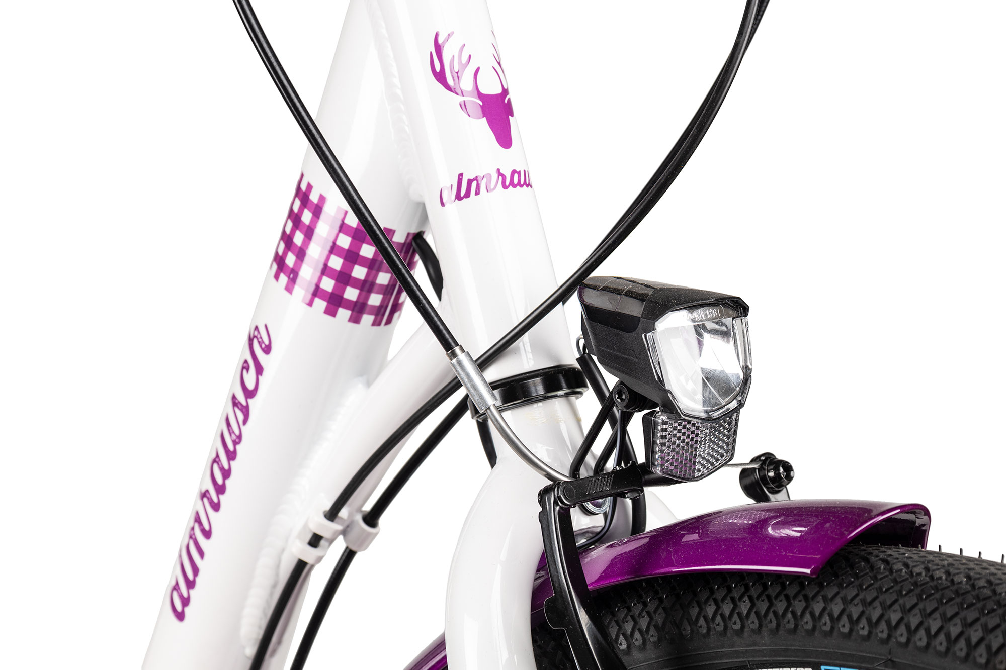 Almrausch GLÜCK 7 24 Nexus 34 cm | shimmerwhite violet grey