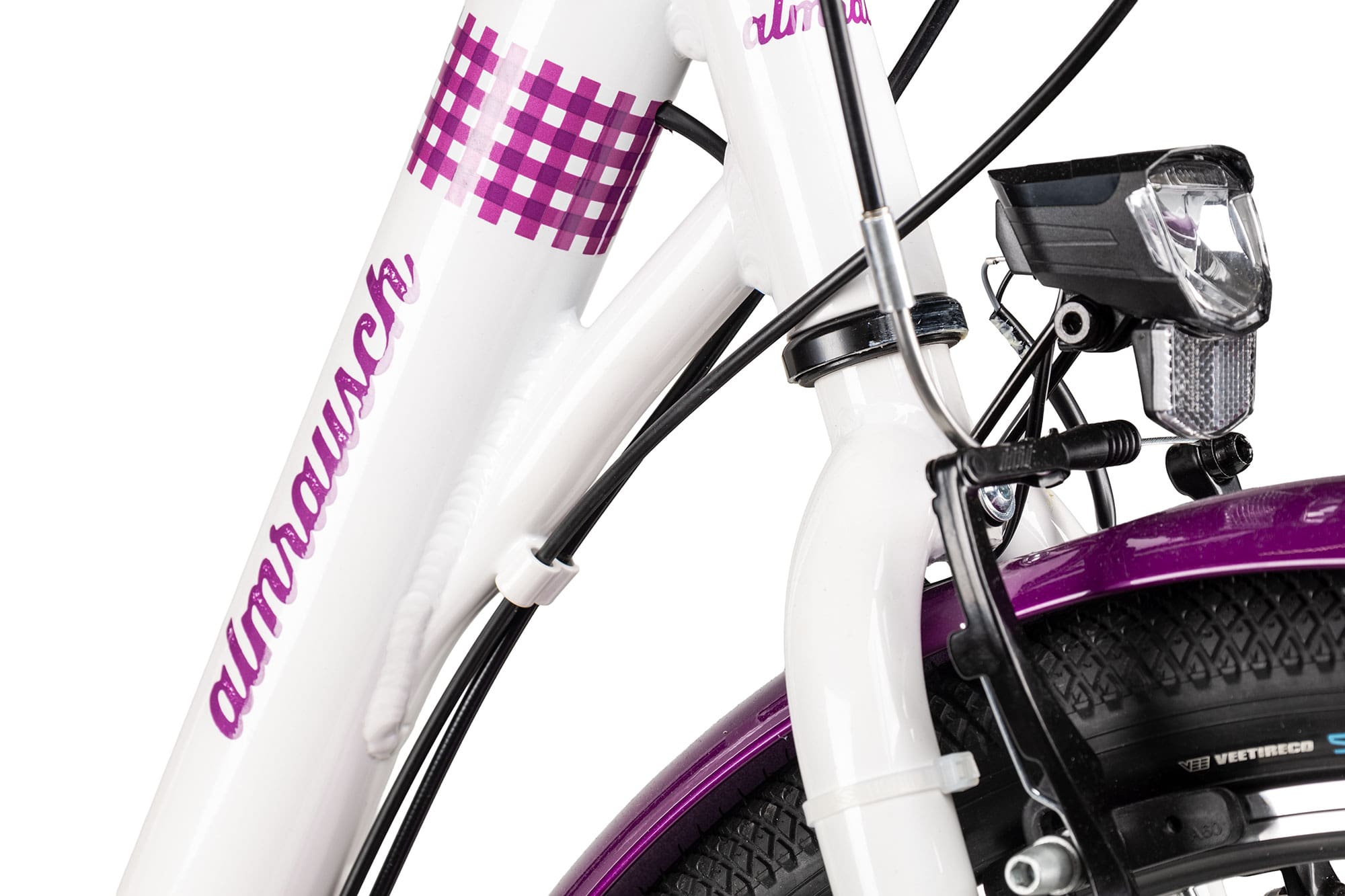 Almrausch GLÜCK 7 24 34 cm | shimmerwhite violet grey