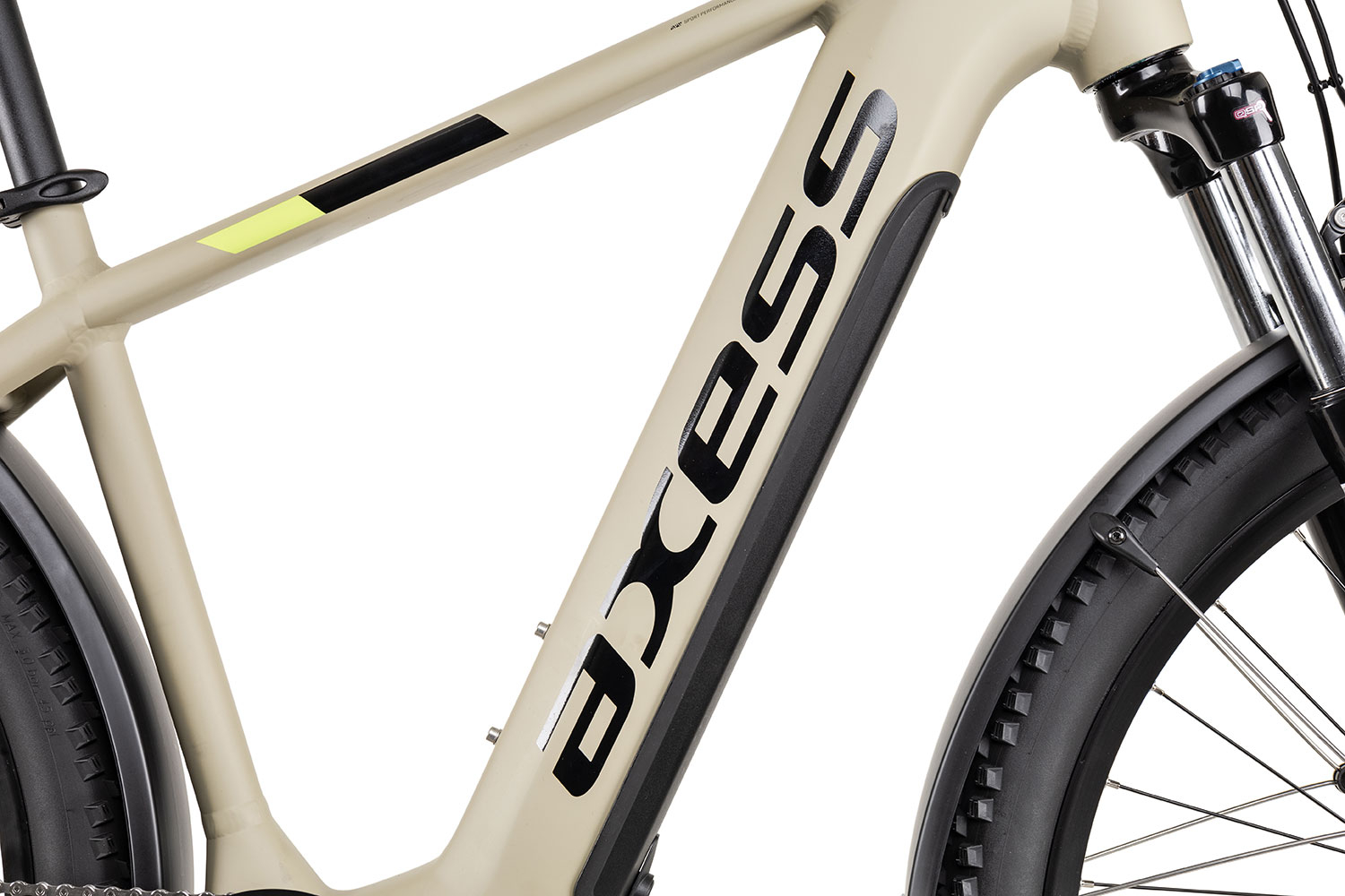 Axess FORCE Allroad 16 Zoll | khakigrey matt/black/lime | 27.5 Zoll