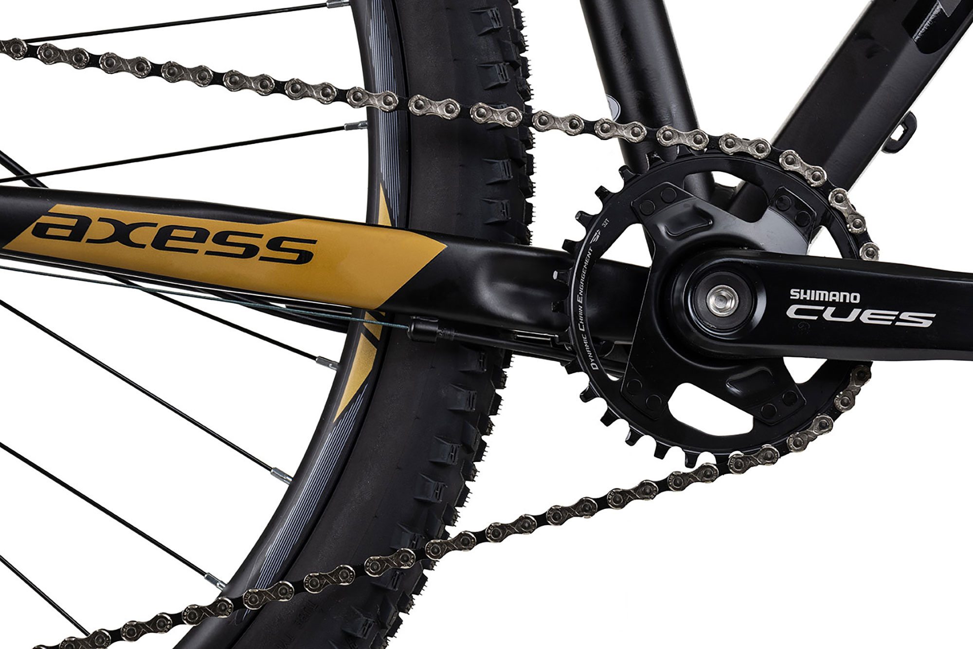 Axess PRIDE 17 Zoll | satinblack gold grey