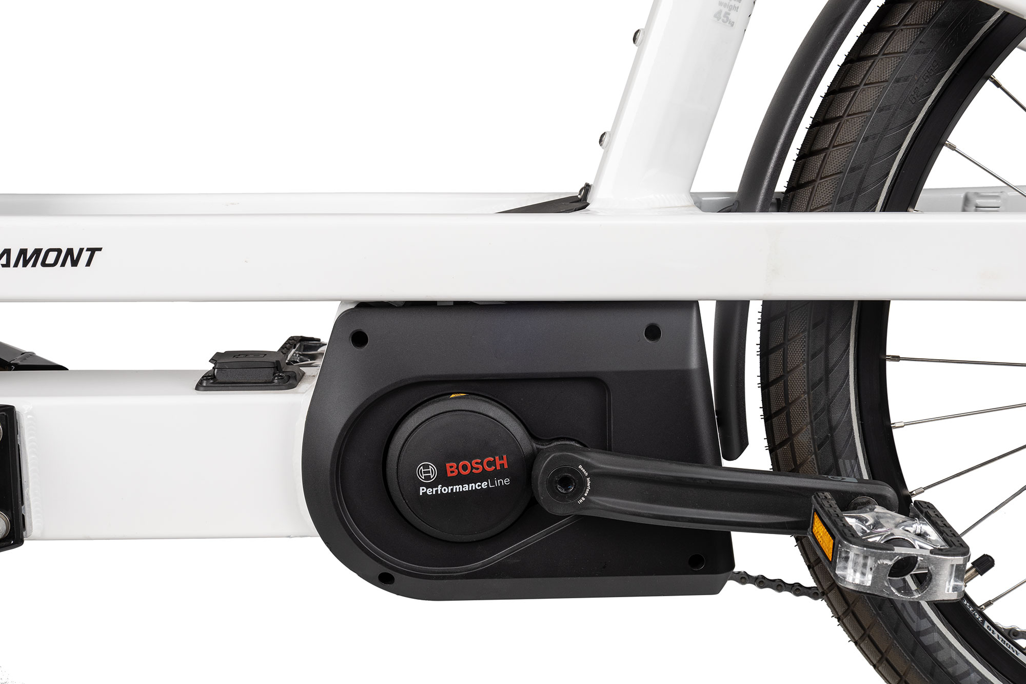 Bergamont E-Cargoville LJ Edition inklusive 50 cm Load-Unit white/black
