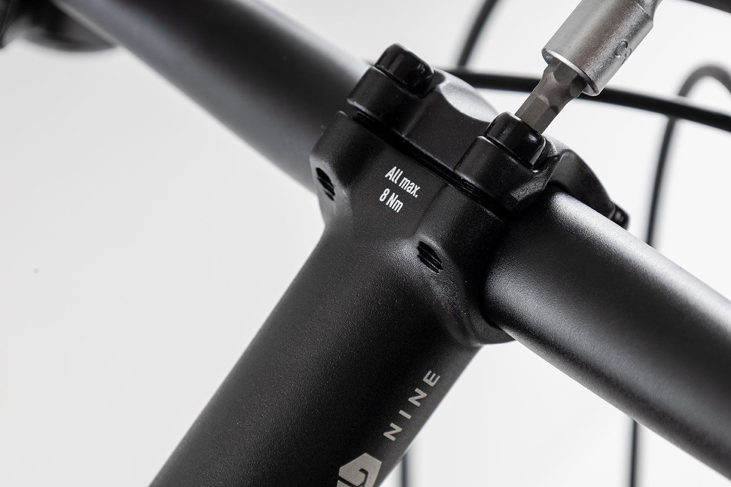 Chirp Fahrrad-Drehmoment Schlüssel schwarz