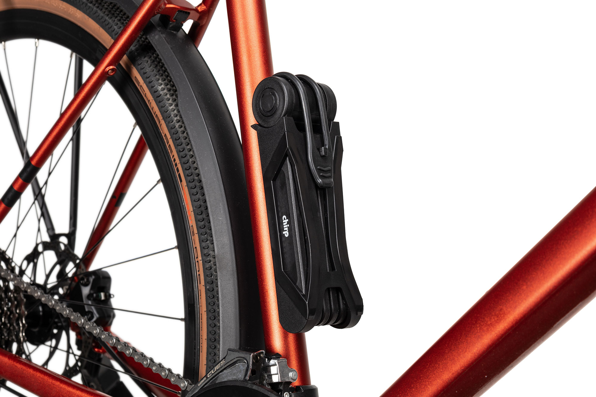 Chirp FL-85 Faltschloss 85 cm | schwarz