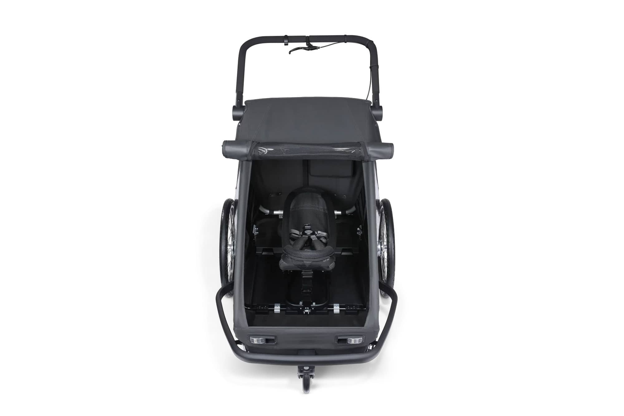 Croozer Yuuna Baby Sitz Modul schwarz